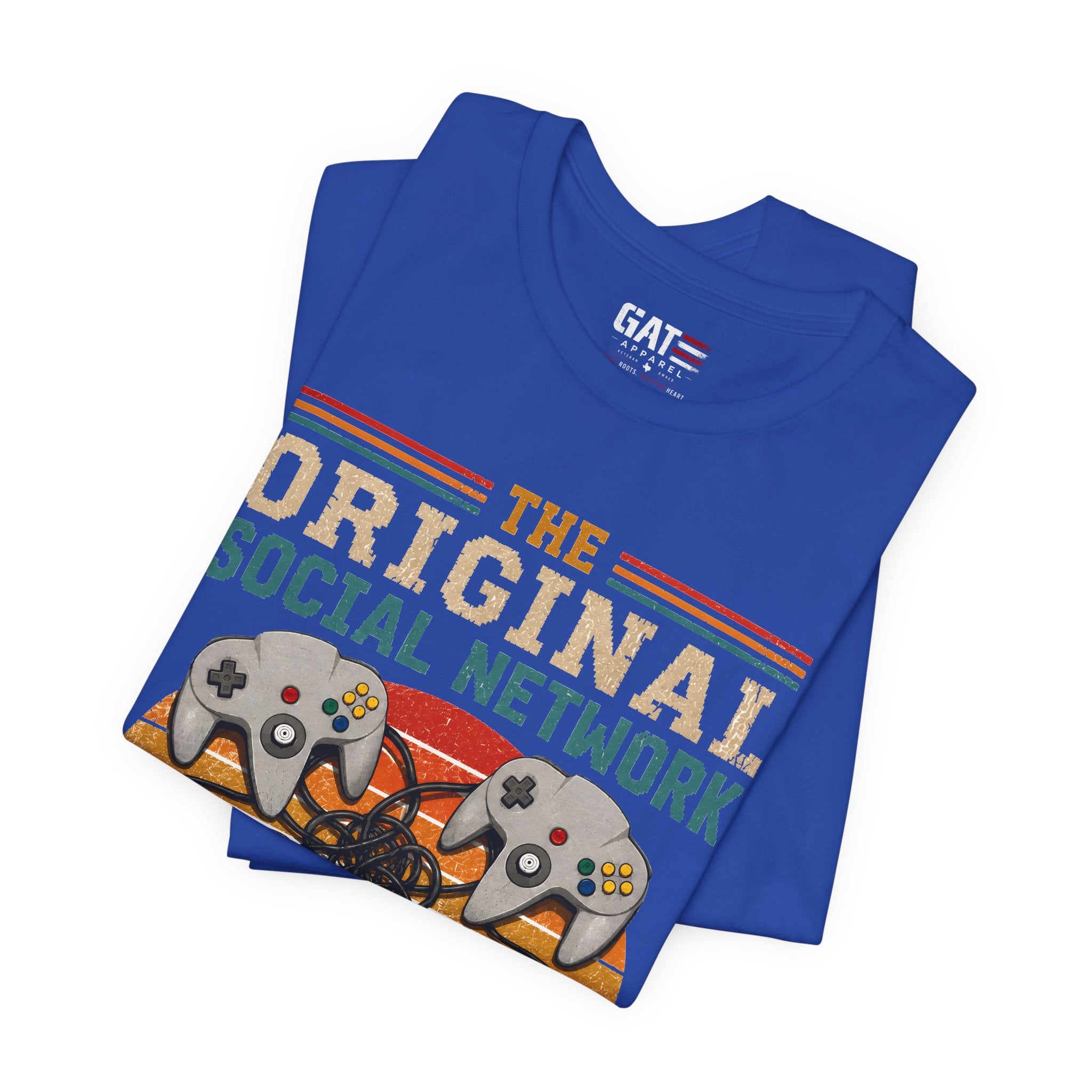 Original Social Network Shirt, Retro Gamer Shirt, N64 Inspired Gaming Tee, 90s Gamer Gift, Vintage Video Game Shirt