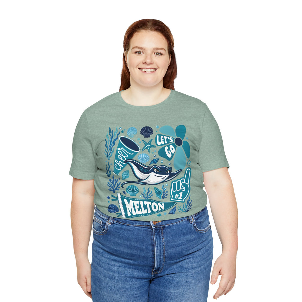Melton Graphic Tee — 'Let's Go' Ocean Adventure T-Shirt