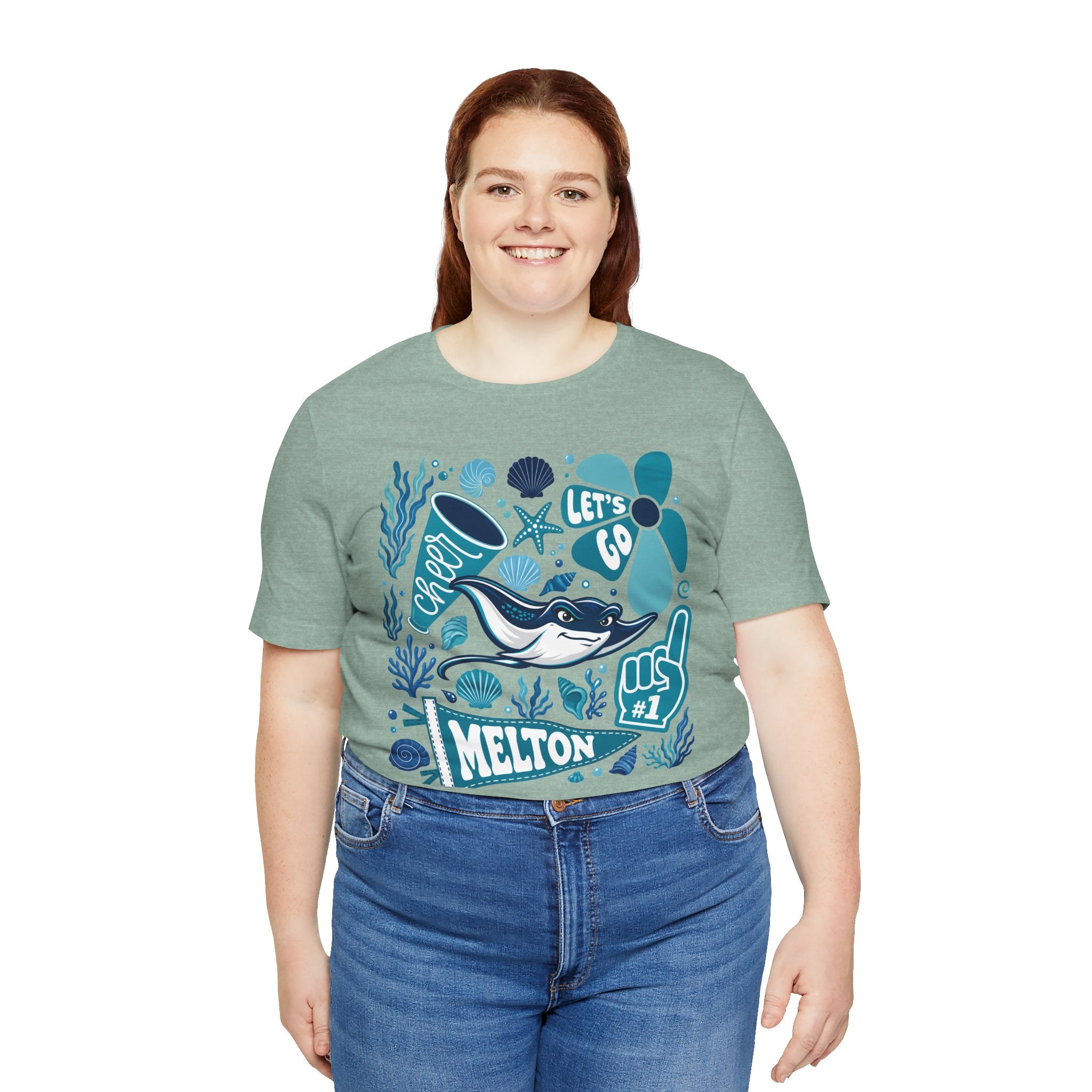Melton Graphic Tee — 'Let's Go' Ocean Adventure T-Shirt