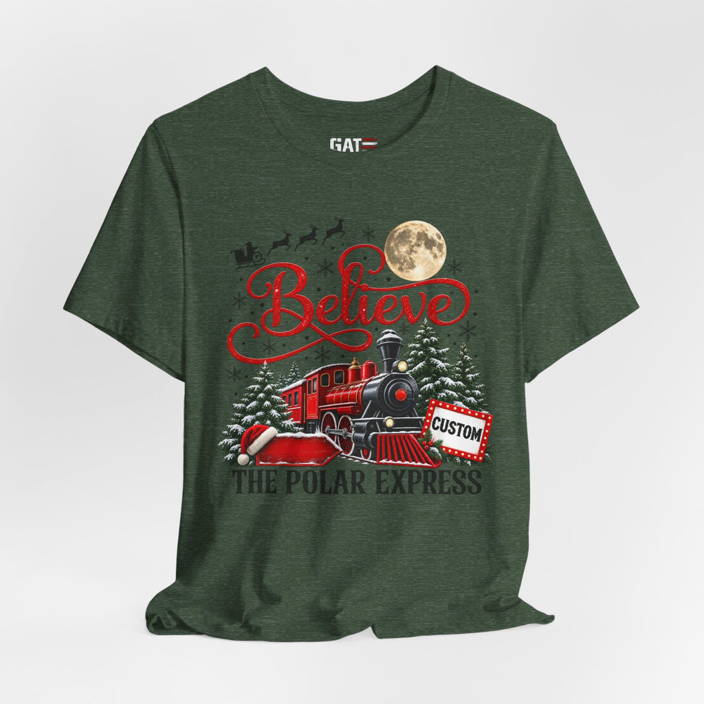 Personalized Polar Express Shirt - product mockup view 20