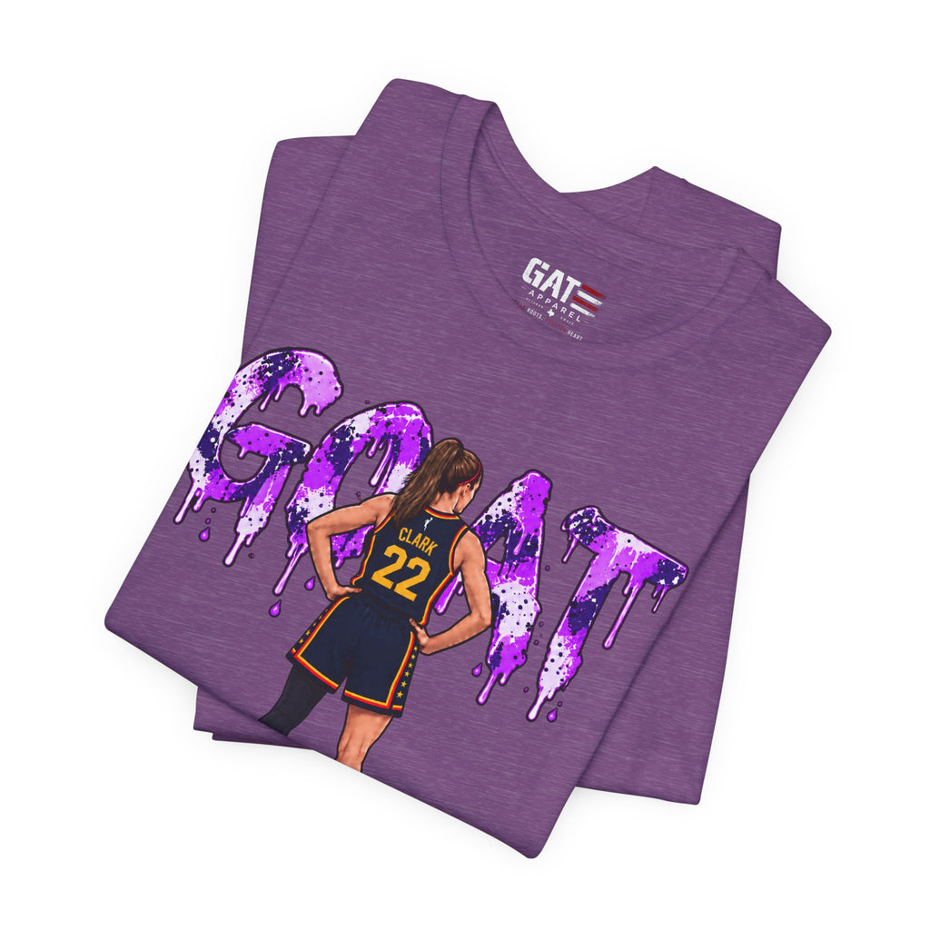 Caitlin Clark Caitlin 1s GOAT Purple Fade Sneaker Shirt