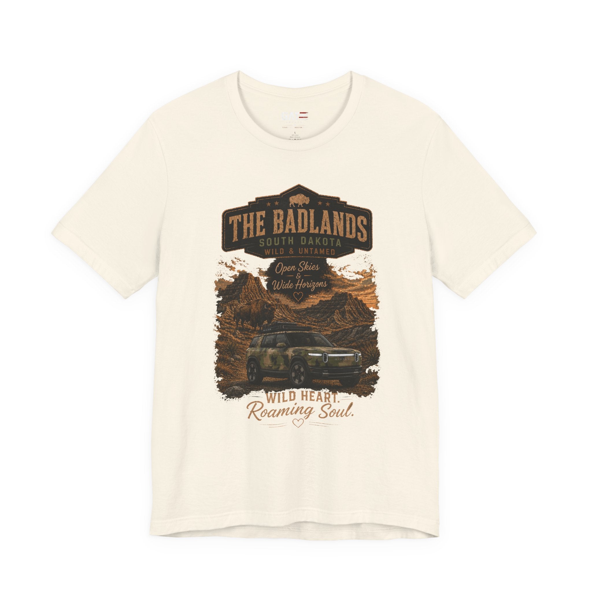 Badlands South Dakota Tee – Scenic Off-Road Adventure Shirt
