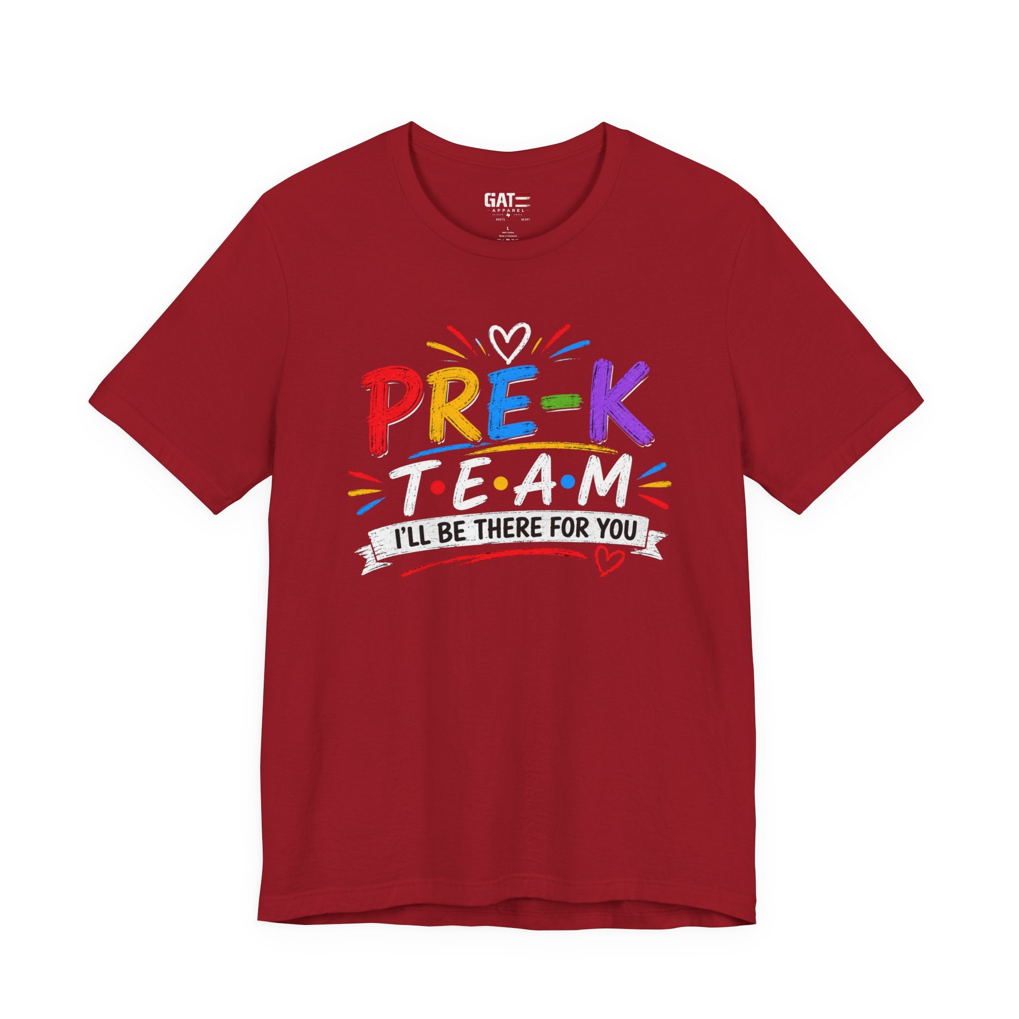 Pre-K Team Tee, Teacher Squad Shirt, Color Dot Inspired Teacher Shirt, Grade Level Team Gift, School Staff Apparel, Friends Theme