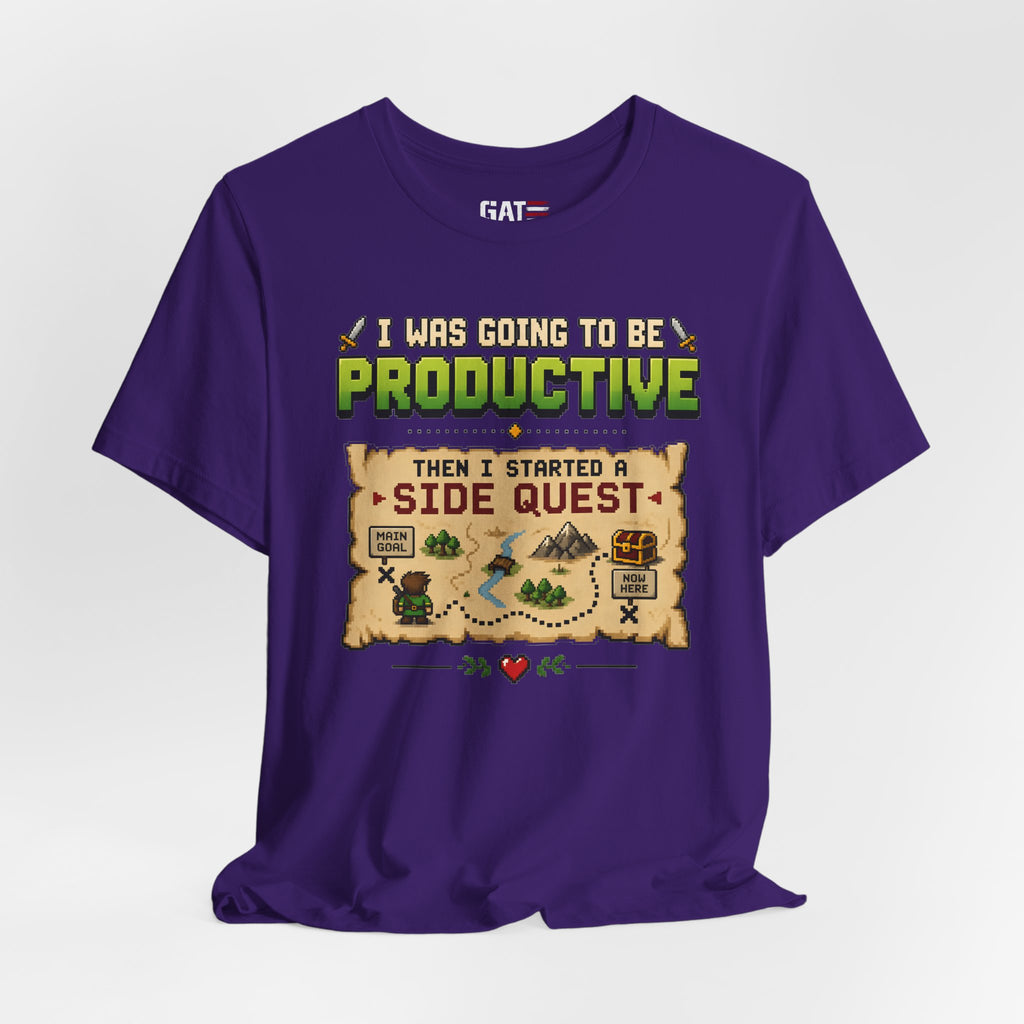 Side Quest Shirt | Retro Gaming Tee