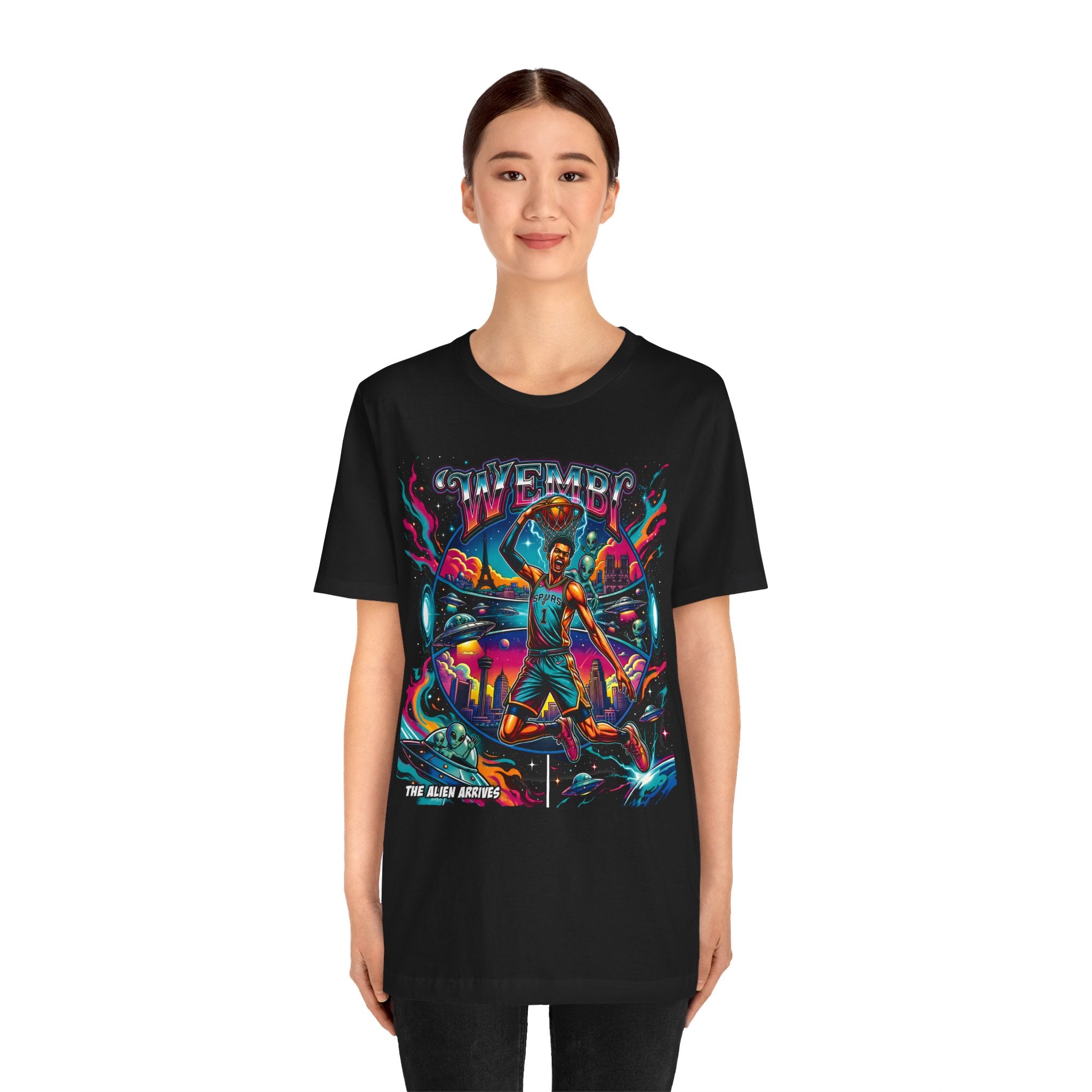 Victor Wembemyama |Wemby "The Alien"|San Antonio Spurs City Connect|NBA Graphic Tee