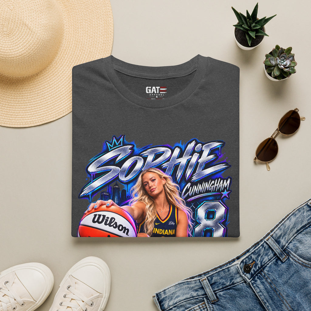 Sophie Cunningham Indiana Fever Shirt WNBA Basketball Graphic Tee