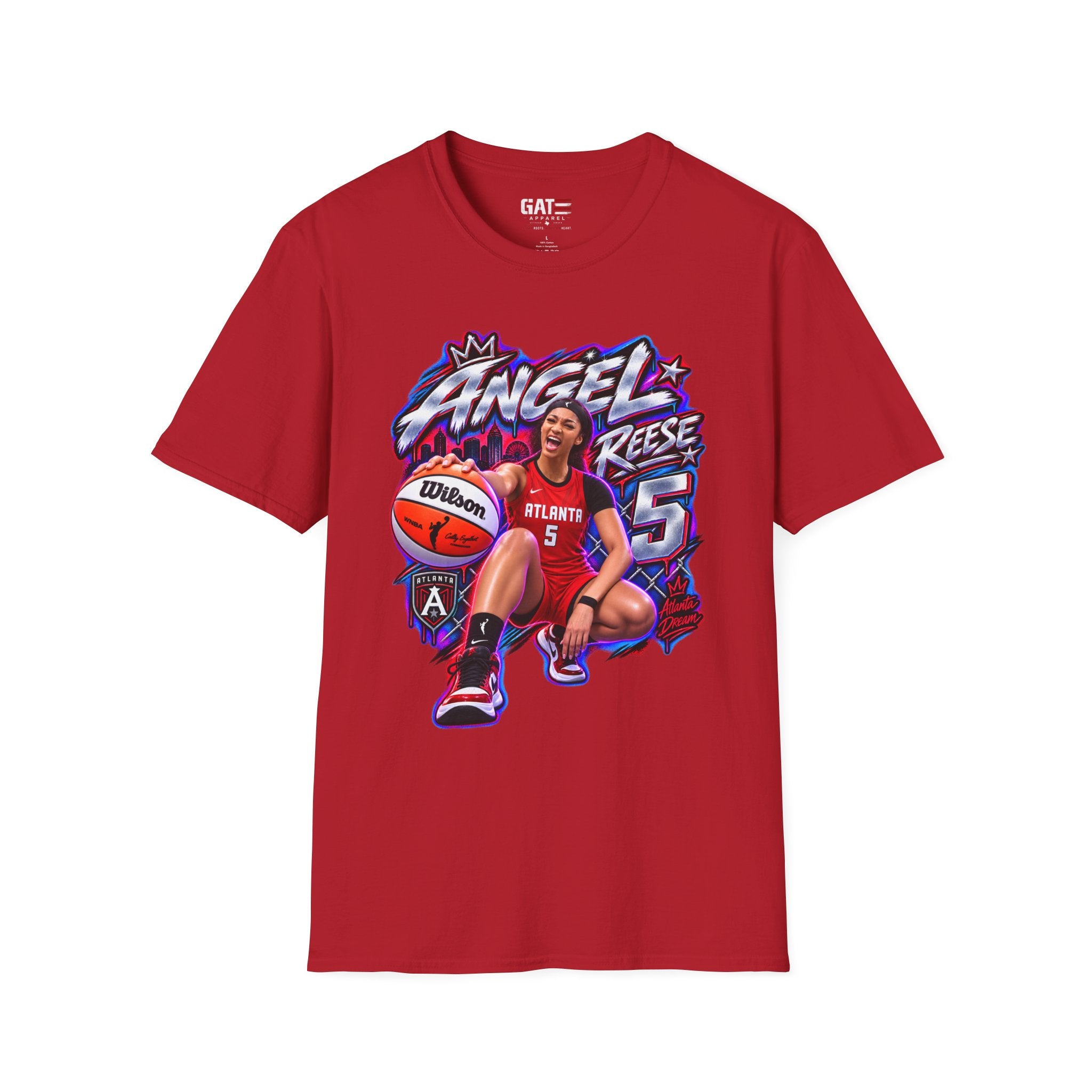 Angel Reese Atlanta Dream Shirt WNBA Basketball Graphic Tee