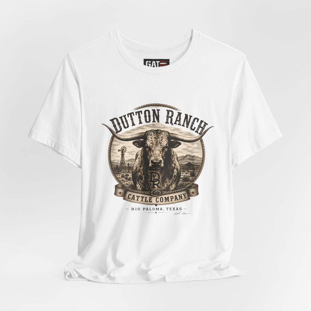 Dutton Ranch Cattle Company Shirt | Yellowstone Inspired Longhorn Tee