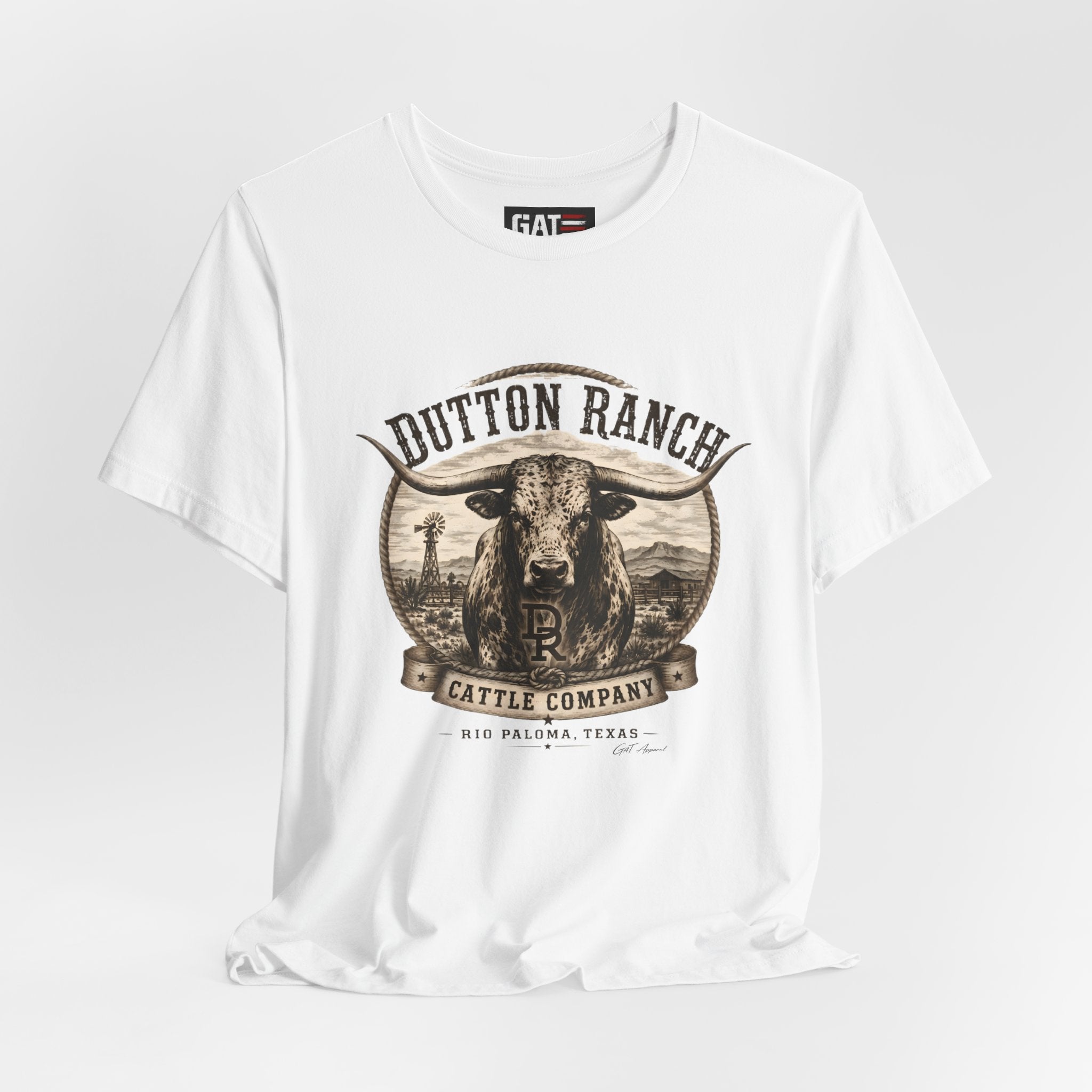 Dutton Ranch Cattle Company Shirt | Yellowstone Inspired Longhorn Tee