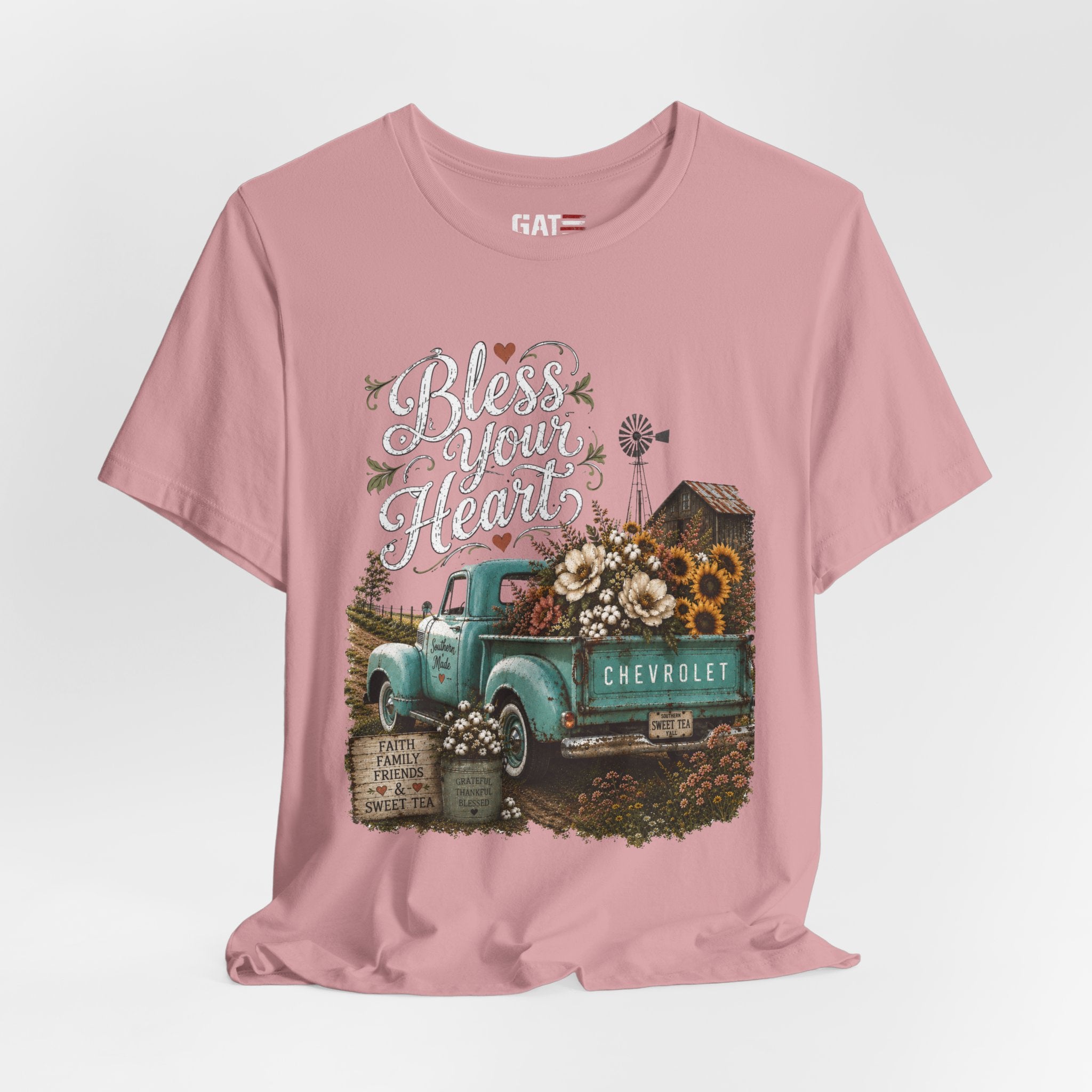 Funny Southern Shirt, Bless Your Heart Tee, Southern Humor Graphic Tee, Magnolia Floral Shirt, Country Girl Gift, Farmhouse Style Tee