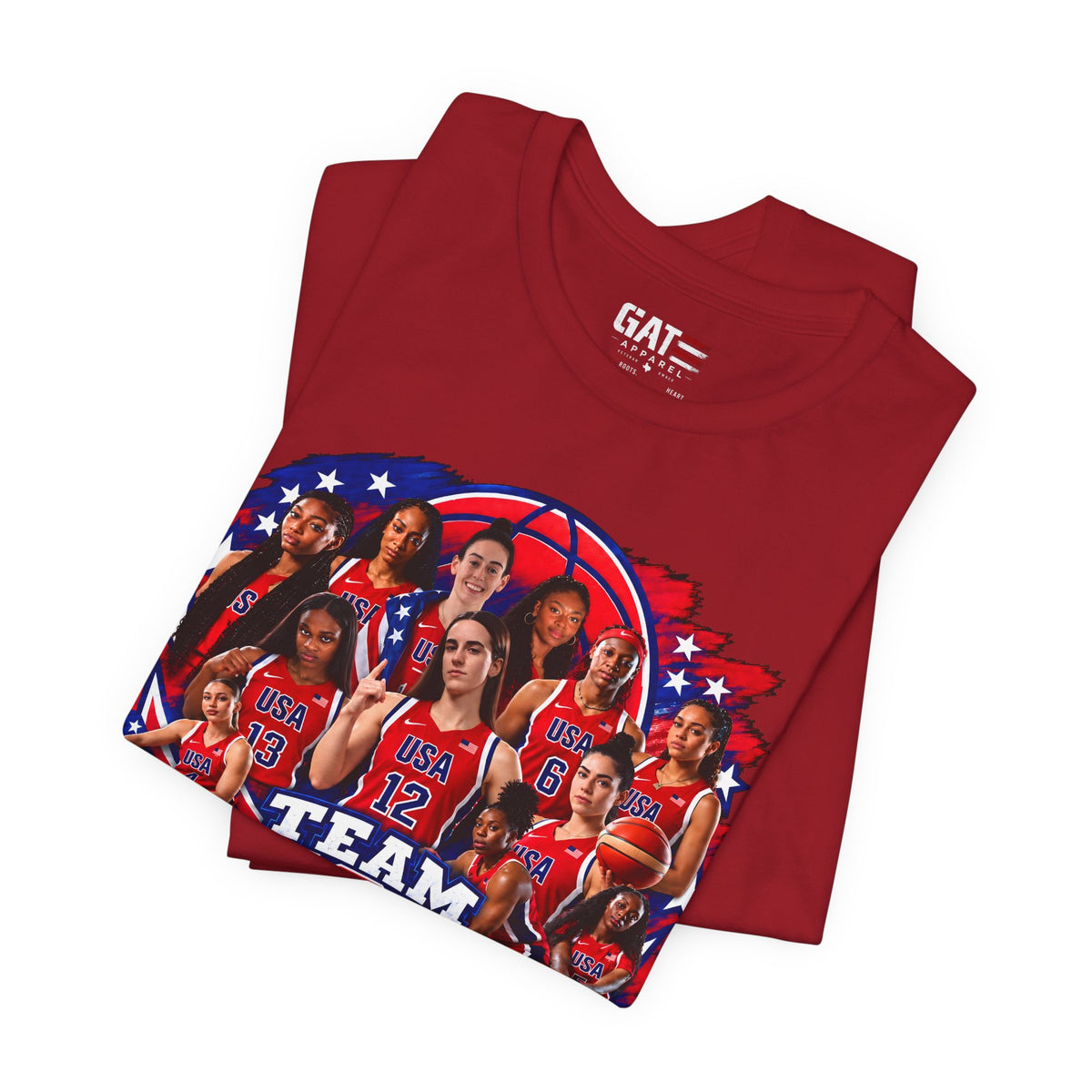 Team USA Women's Basketball Shirt | FIBA Tee 2026 Design 1
