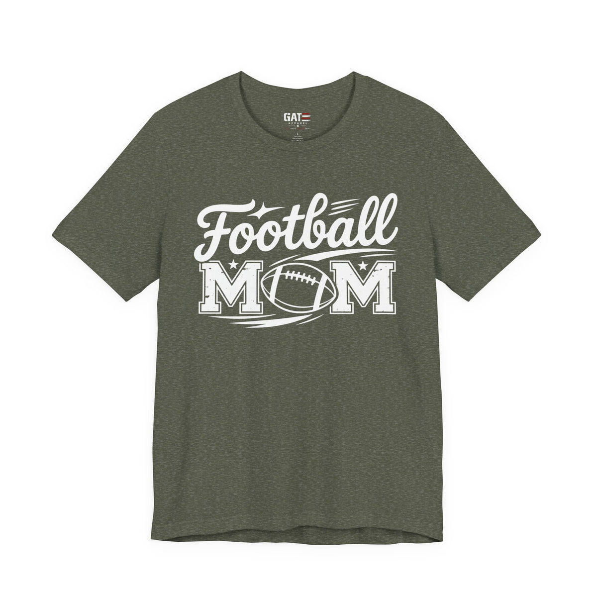 Personalized Football Mom Shirt | Name & Number Tee Style 7