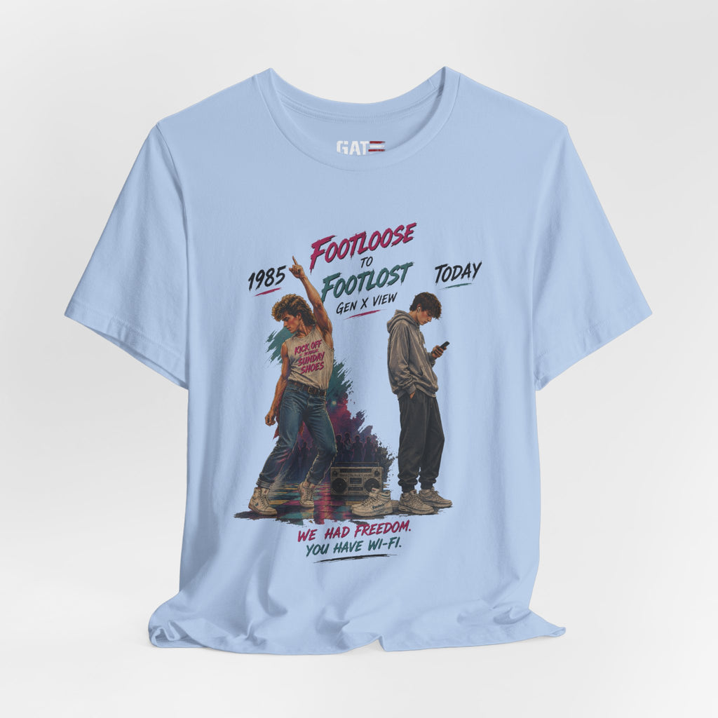 Retro 'Footloose' Movie Graphic Tee — 80s Dance Vintage T-Shirt