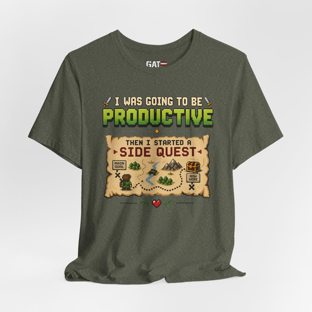 Side Quest Shirt | Retro Gaming Tee
