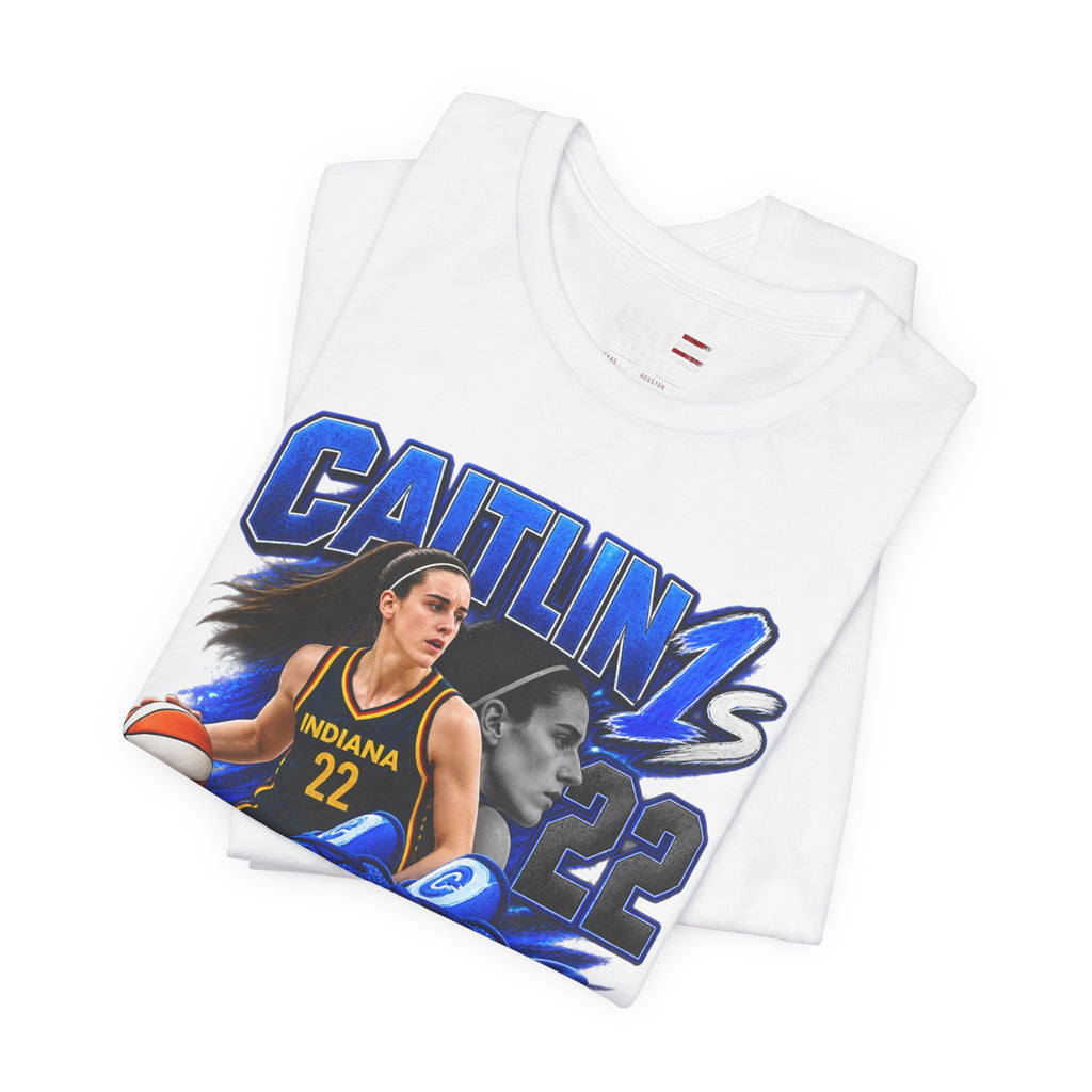 Caitlin Clark Caitlin 1s Blue Racer Sneaker Shirt
