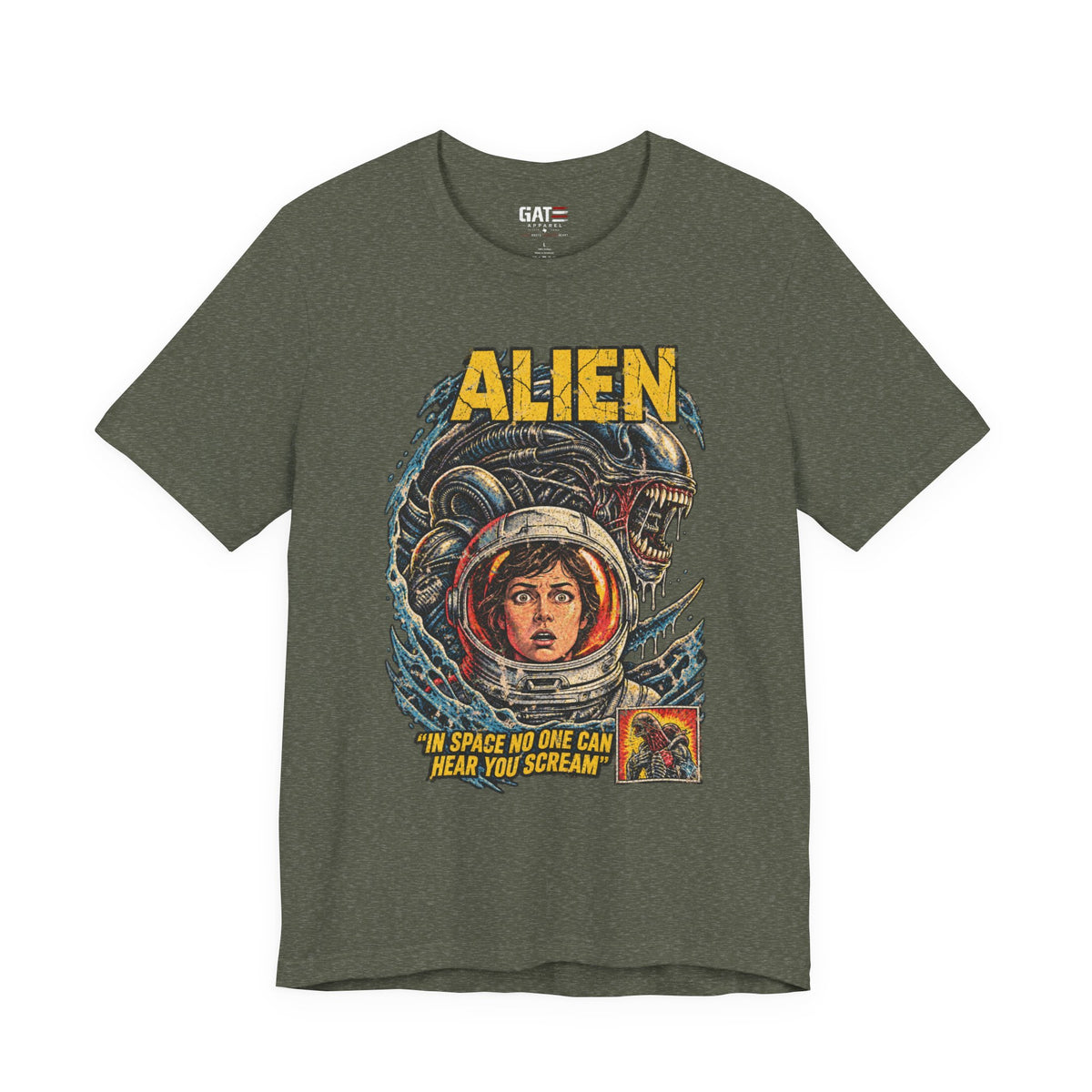 Alien Movie Shirt | Vintage Sci-Fi Horror Graphic Tee