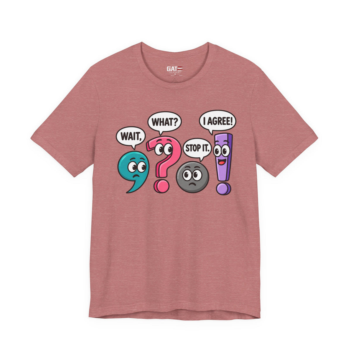 Punctuation Teacher Shirt | Funny Grammar Classroom Tee