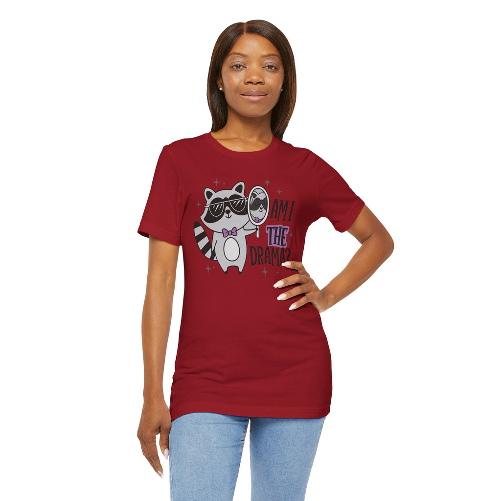 Am I the Drama? Raccoon Graphic Tee