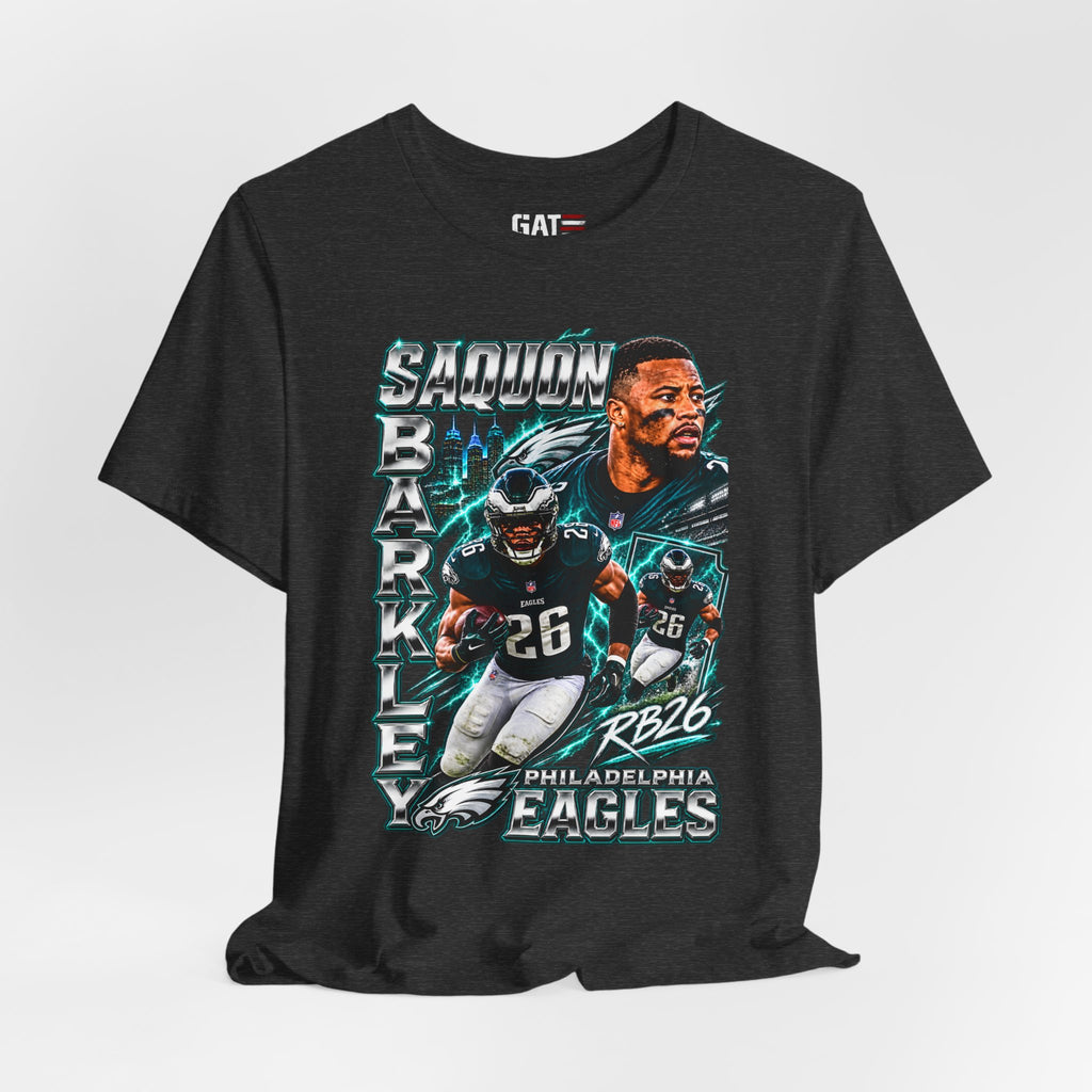 Saquon Barkley Philadelphia Eagles Tee Retro Player Graphic T-Shirt