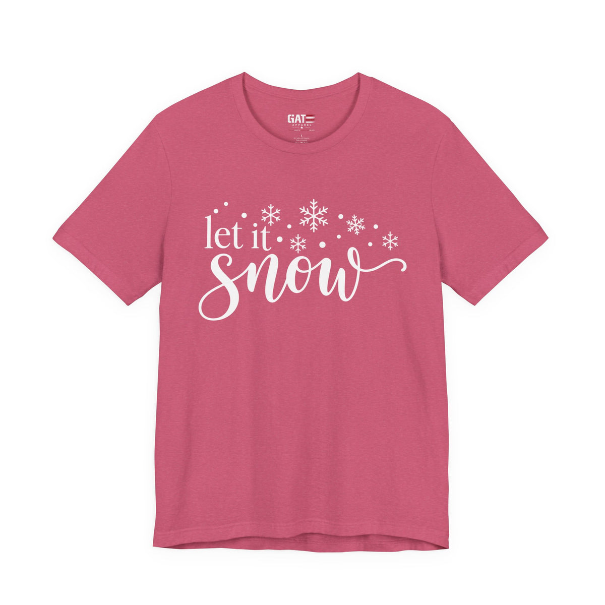 Let It Snow Winter Shirt - product mockup view 10