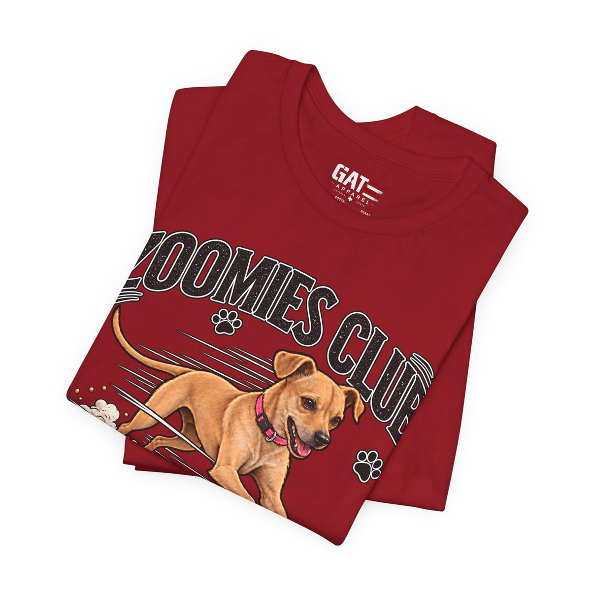 Personalized Zoomies Club Dog Shirt | Custom Pet Tee