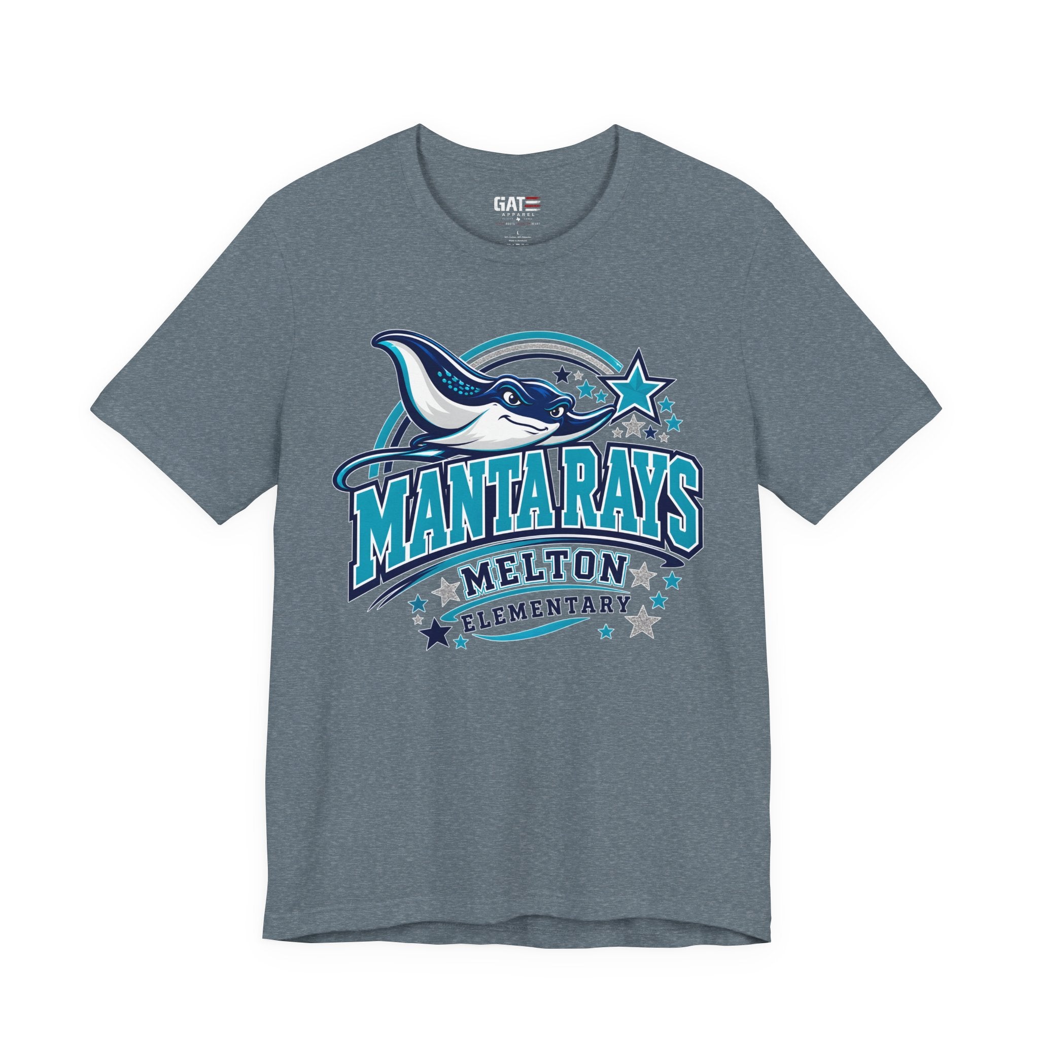 Melton Manta Rays Elementary T-Shirt — School Spirit