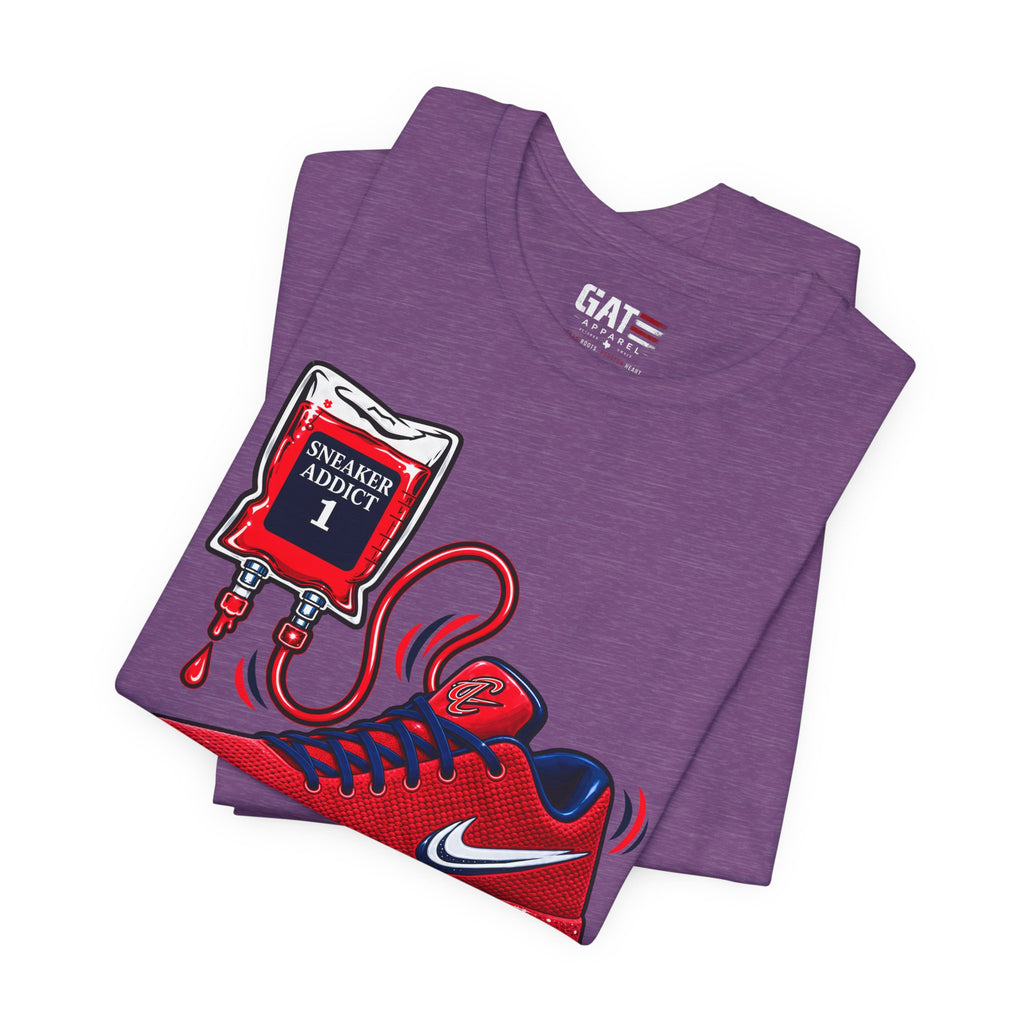 Caitlin Clark Caitlin 1s Addict Red Sneaker Shirt