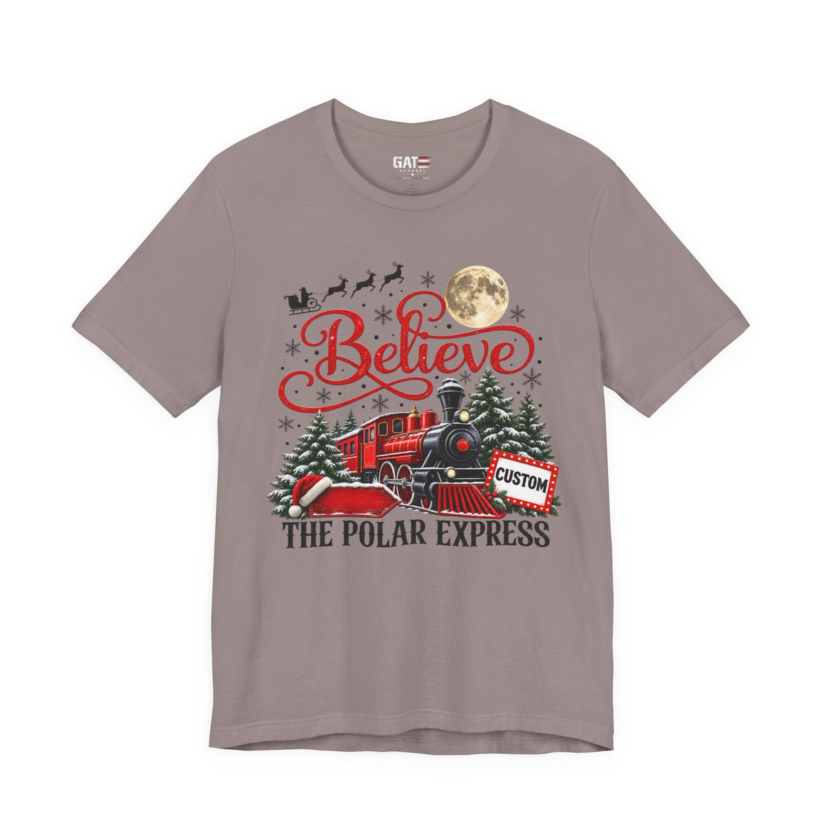 Personalized Polar Express Shirt - product mockup view 5