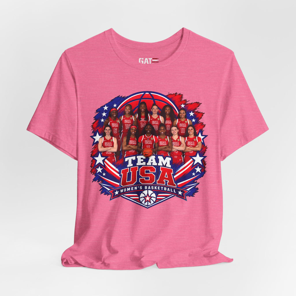 Team USA Women's Basketball Shirt | FIBA Tee 2026 Design 2