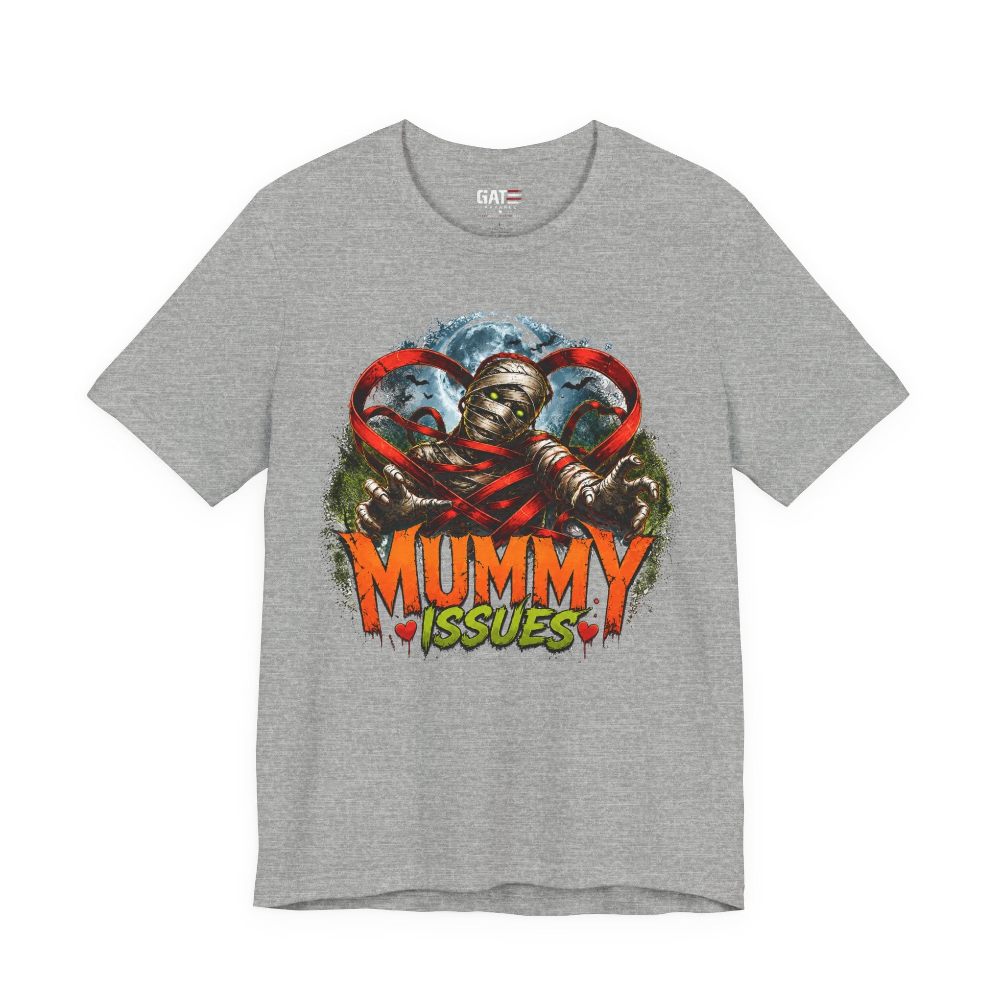 Mummy Issues T-Shirt - Funny Retro Halloween Mummy Graphic Tee