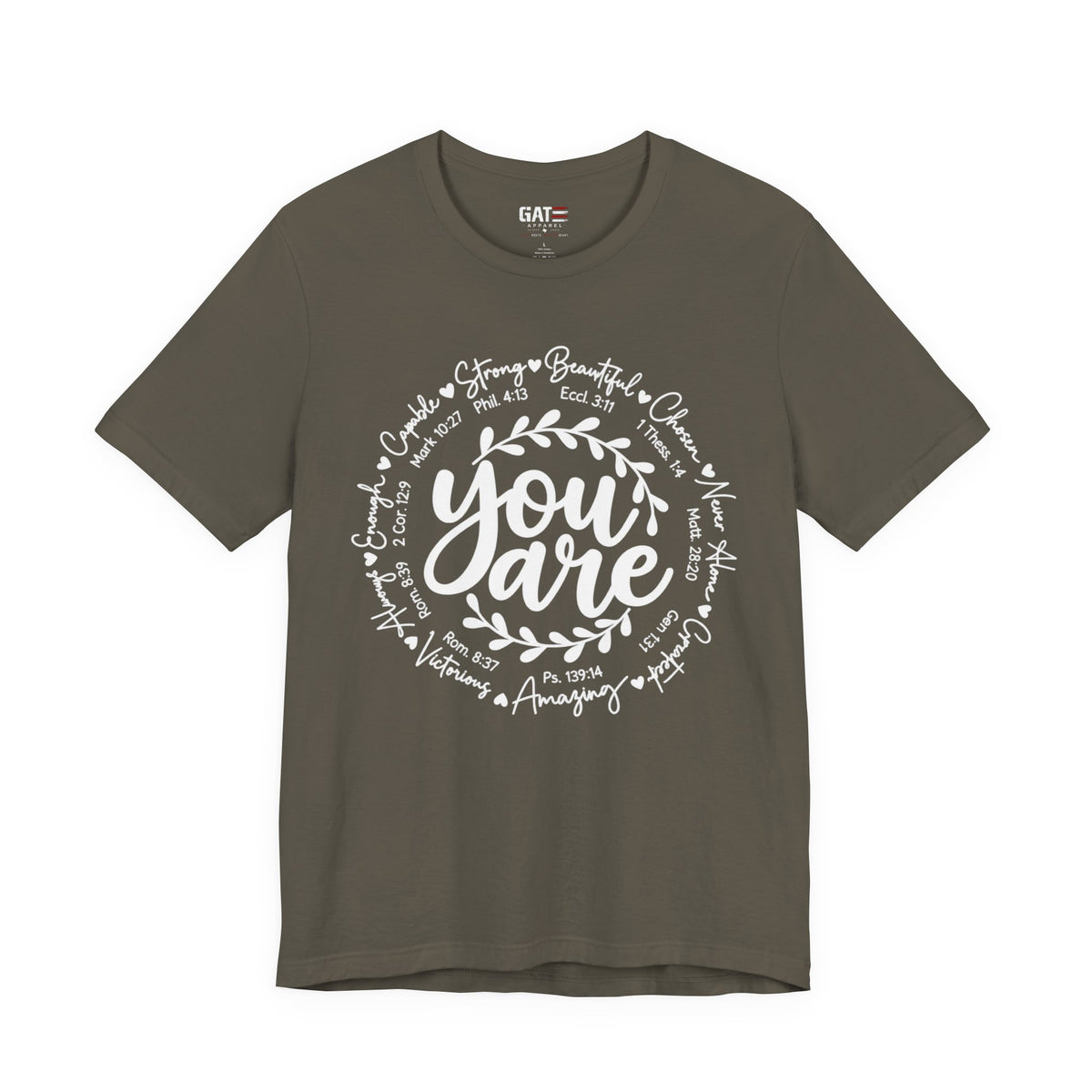 You Are Inspirational Tee — Positive Affirmation Graphic T-Shirt