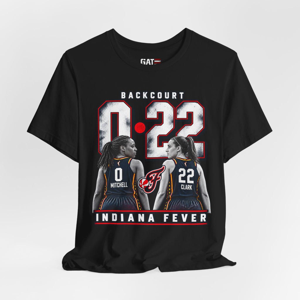 Caitlin Clark & Kelsey Mitchell Backcourt Shirt | Indiana Fever WNBA