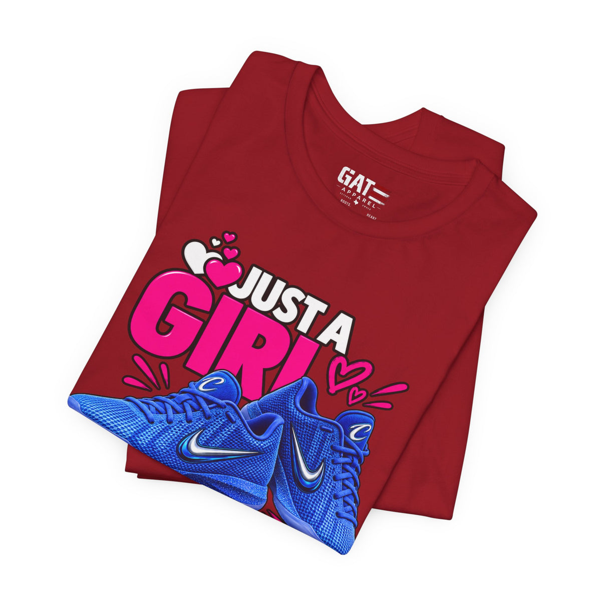 Caitlin Clark Caitlin 1s Just a Girl Sneaker Shirt | Style 1