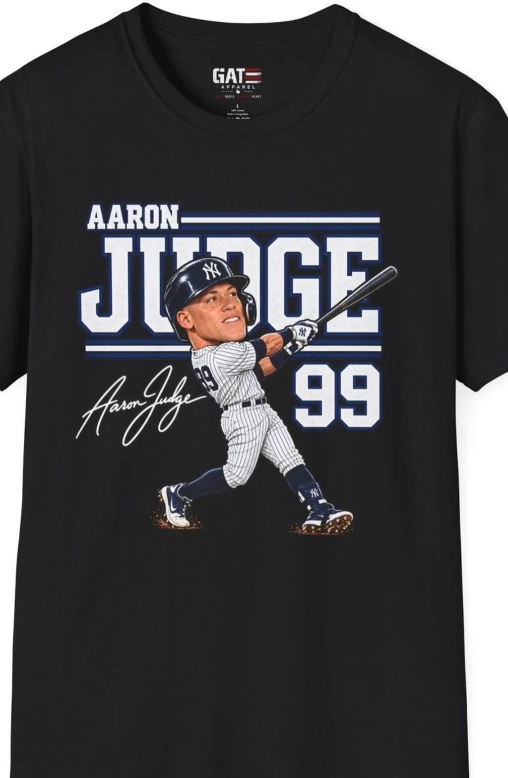 Custom Baseball Player Big Head Shirt | Personalized Baseball Graphic Tee