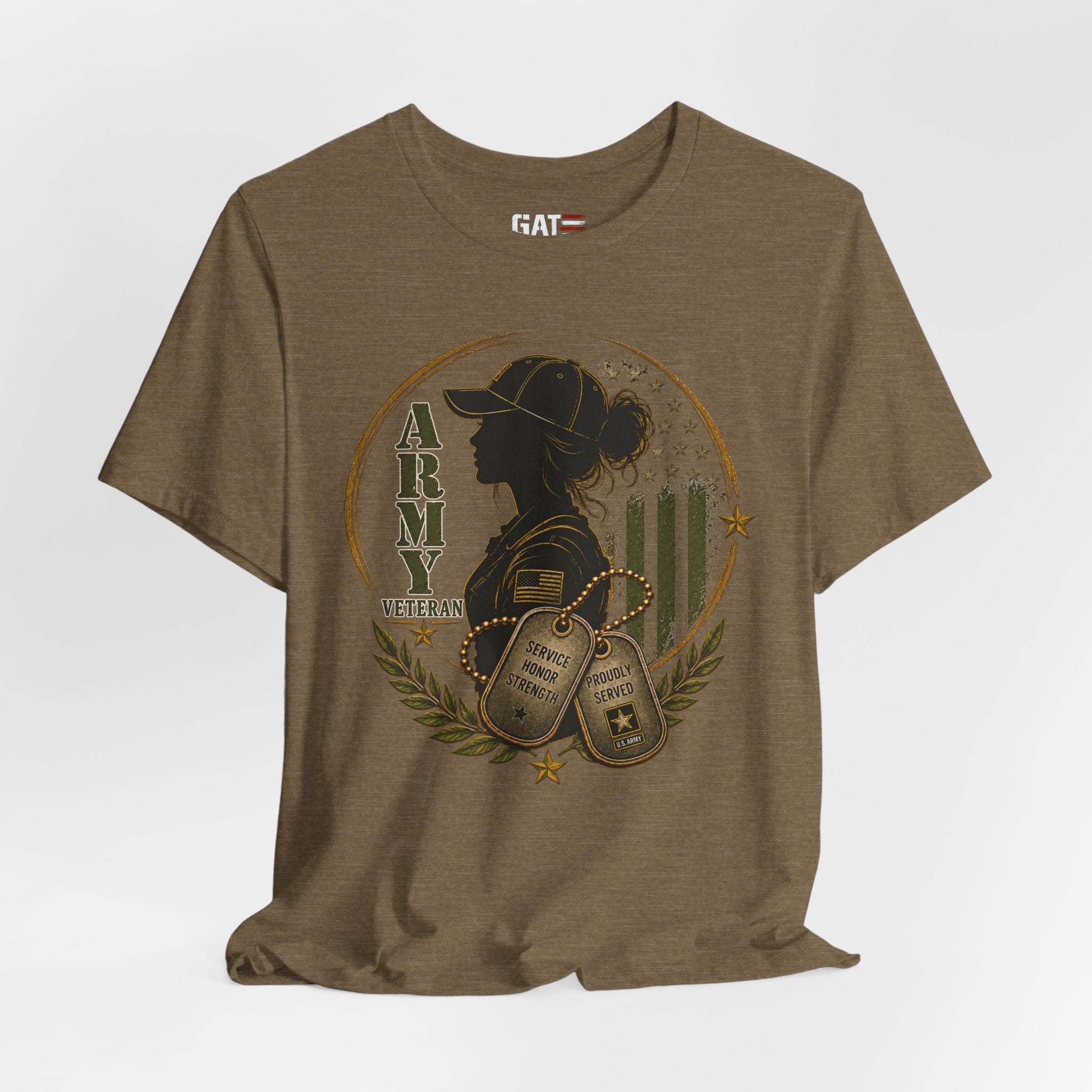 Female Vet Army Veteran Women’s Tee