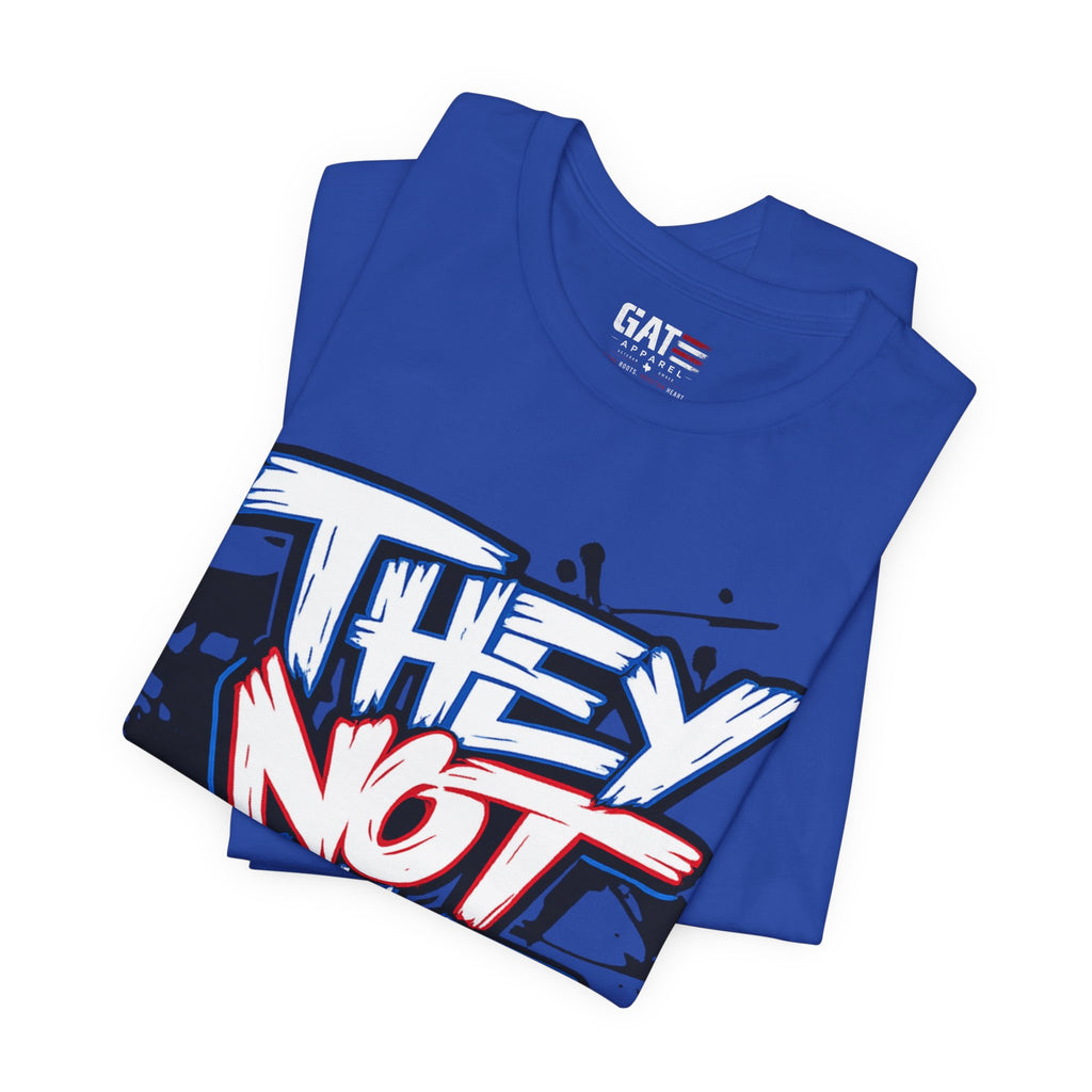 They Not Like Us Graffiti Tee