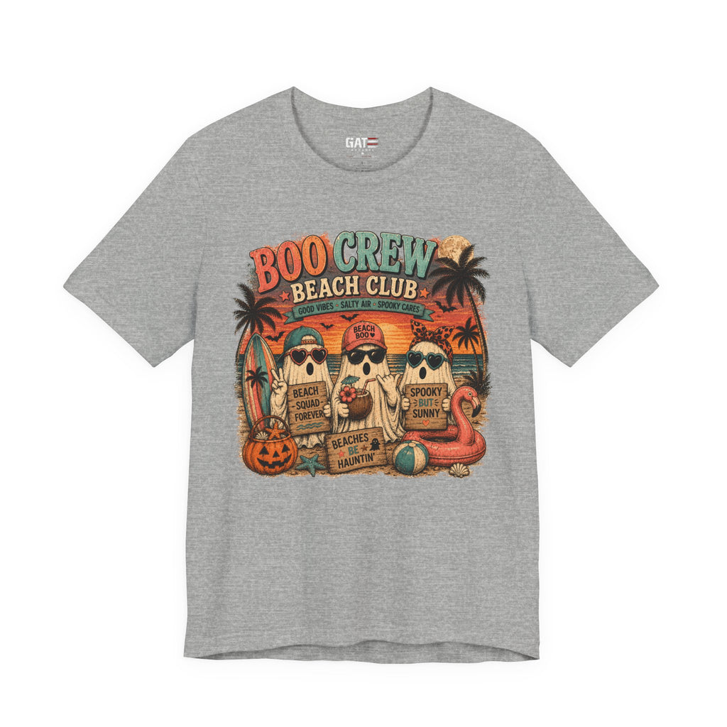 Summerween Spooky Beach Shirt | Tropical Ghost Tee Style 5