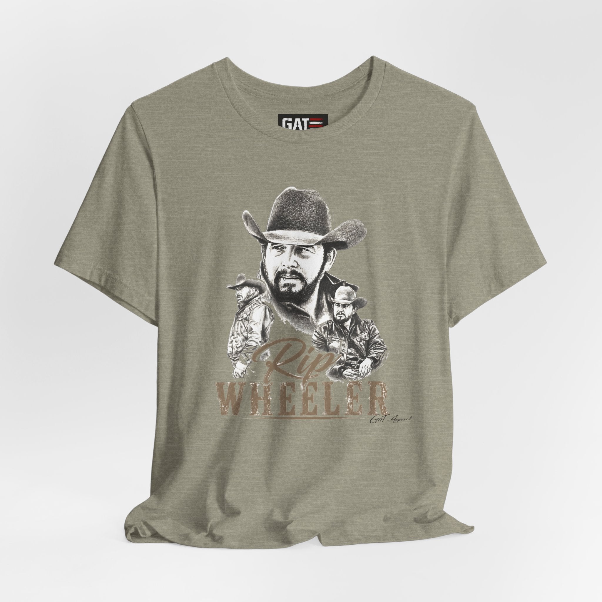 Get Ripped Yellowstone Inspired Cowboy Graphic Tee | Dutton Ranch Shirt