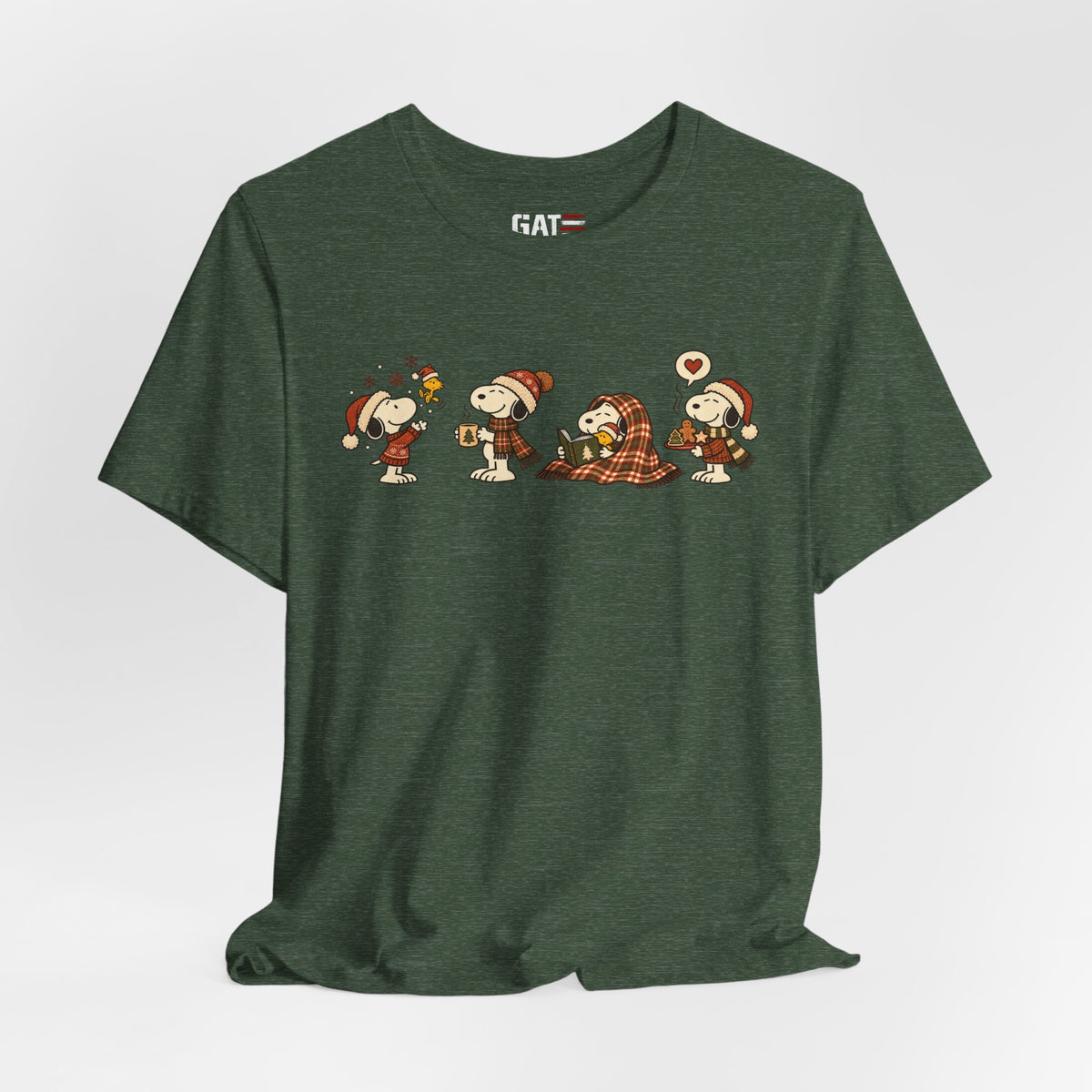 Cozy Christmas Snoopy Shirt - product mockup view 21