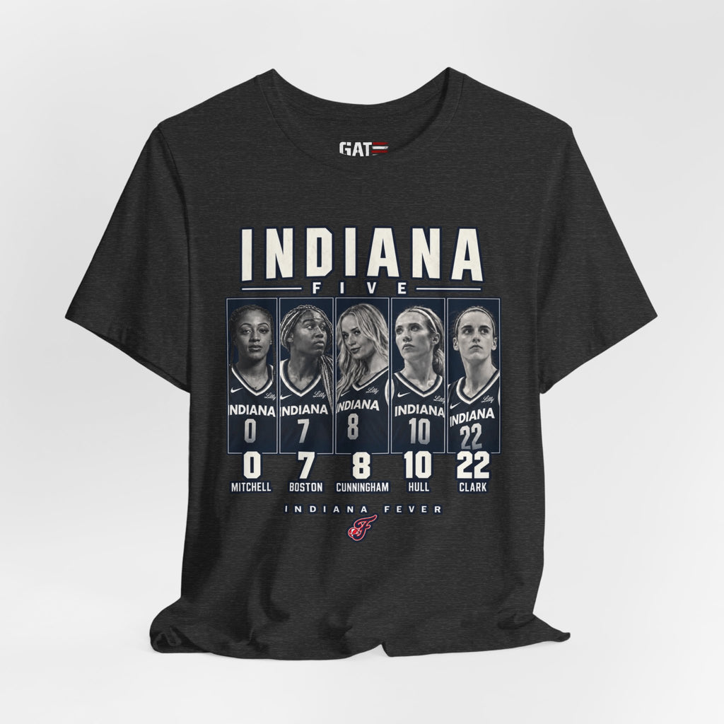 Indiana Fever The Five Shirt | Caitlin Clark WNBA Basketball Tee