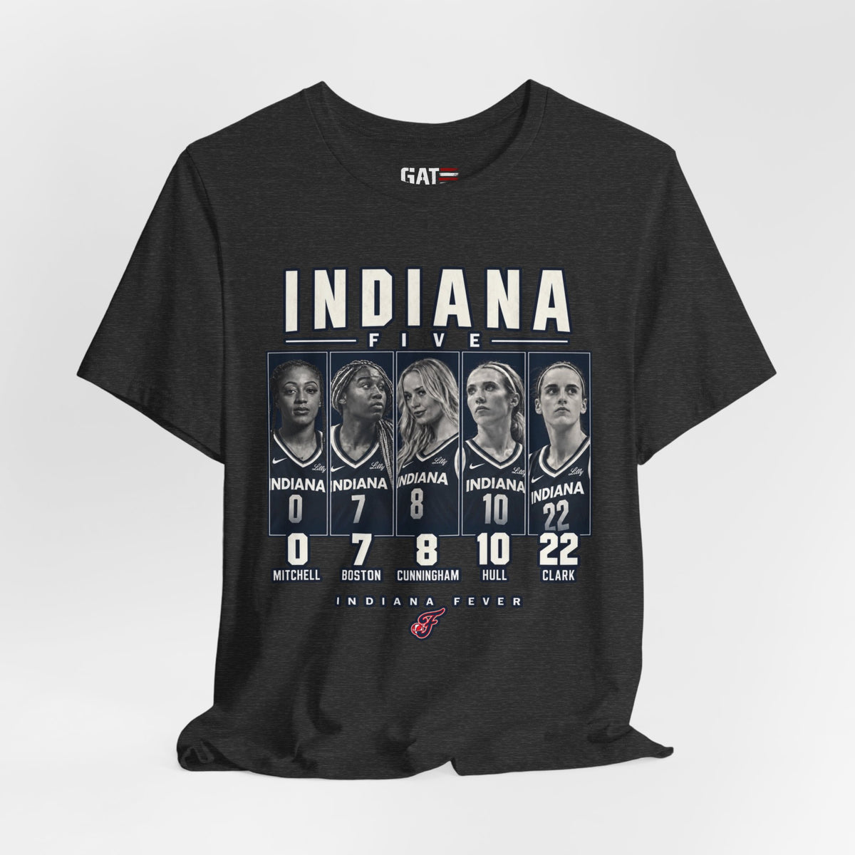 Indiana Fever The Five Shirt | Caitlin Clark WNBA Basketball Tee