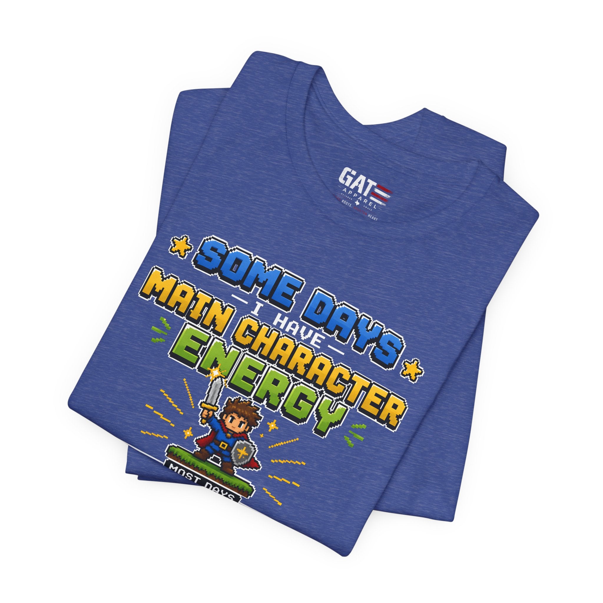 Main Character Energy Shirt | Retro Gaming Tee