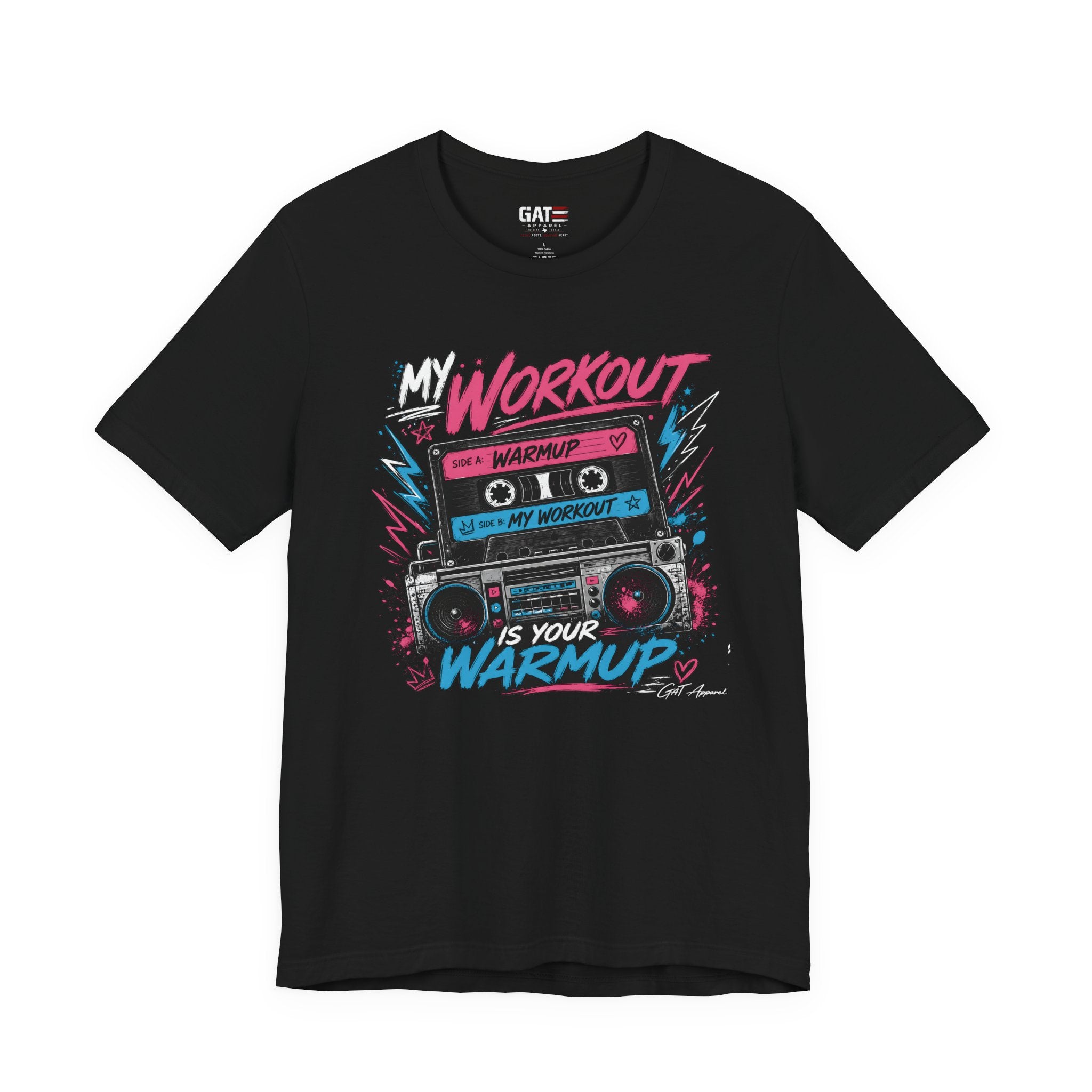 My Workout Is Your Warmup Shirt, Retro Gym Shirt, Women's Workout Tee, Fitness Graphic Shirt, 80s Gym Shirt