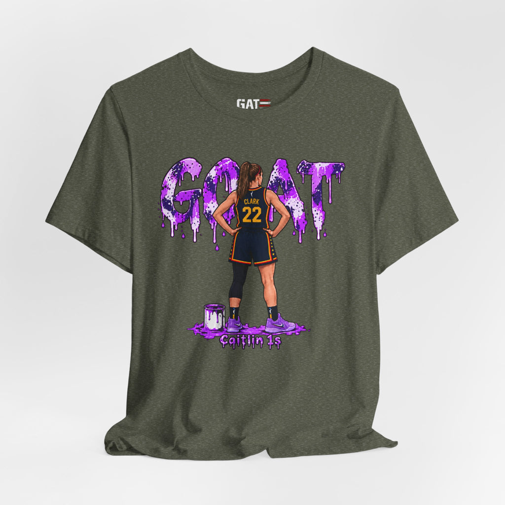 Caitlin Clark Caitlin 1s GOAT Purple Fade Sneaker Shirt