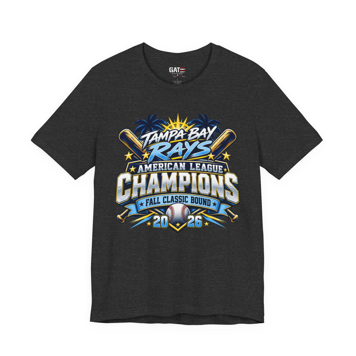 Tampa Bay Rays "American League Champions" Tee — 2026 Fall Classic Bound Baseball Shirt - product image 4