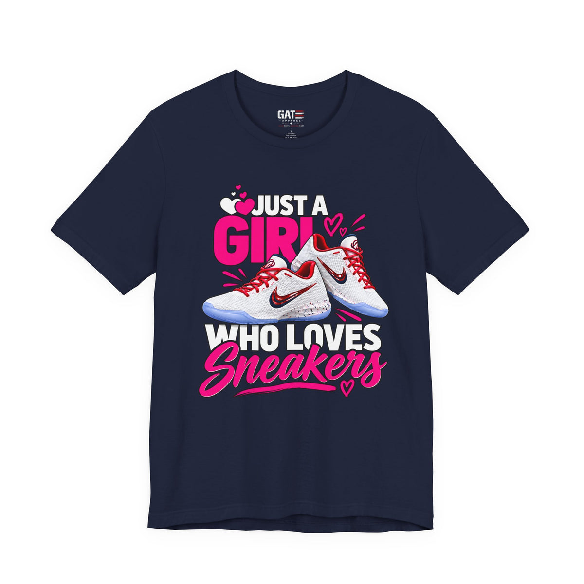 Caitlin Clark Caitlin 1s Just a Girl Sneaker Shirt | Style 4