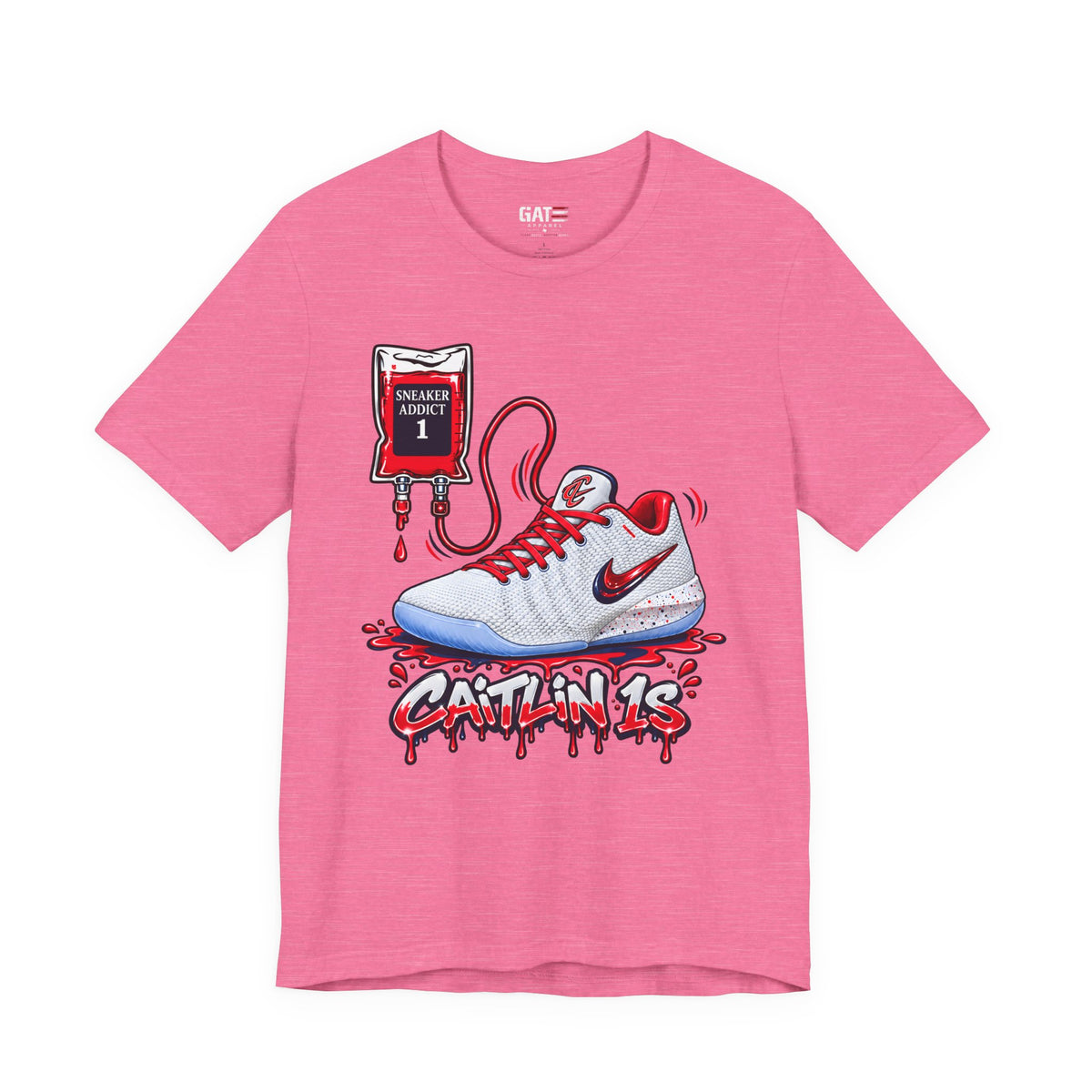 Caitlin Clark Caitlin 1s Addict Whites Sneaker Shirt