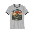 Yosemite National Park Ringer T-Shirt — Vintage California Hiking Tee