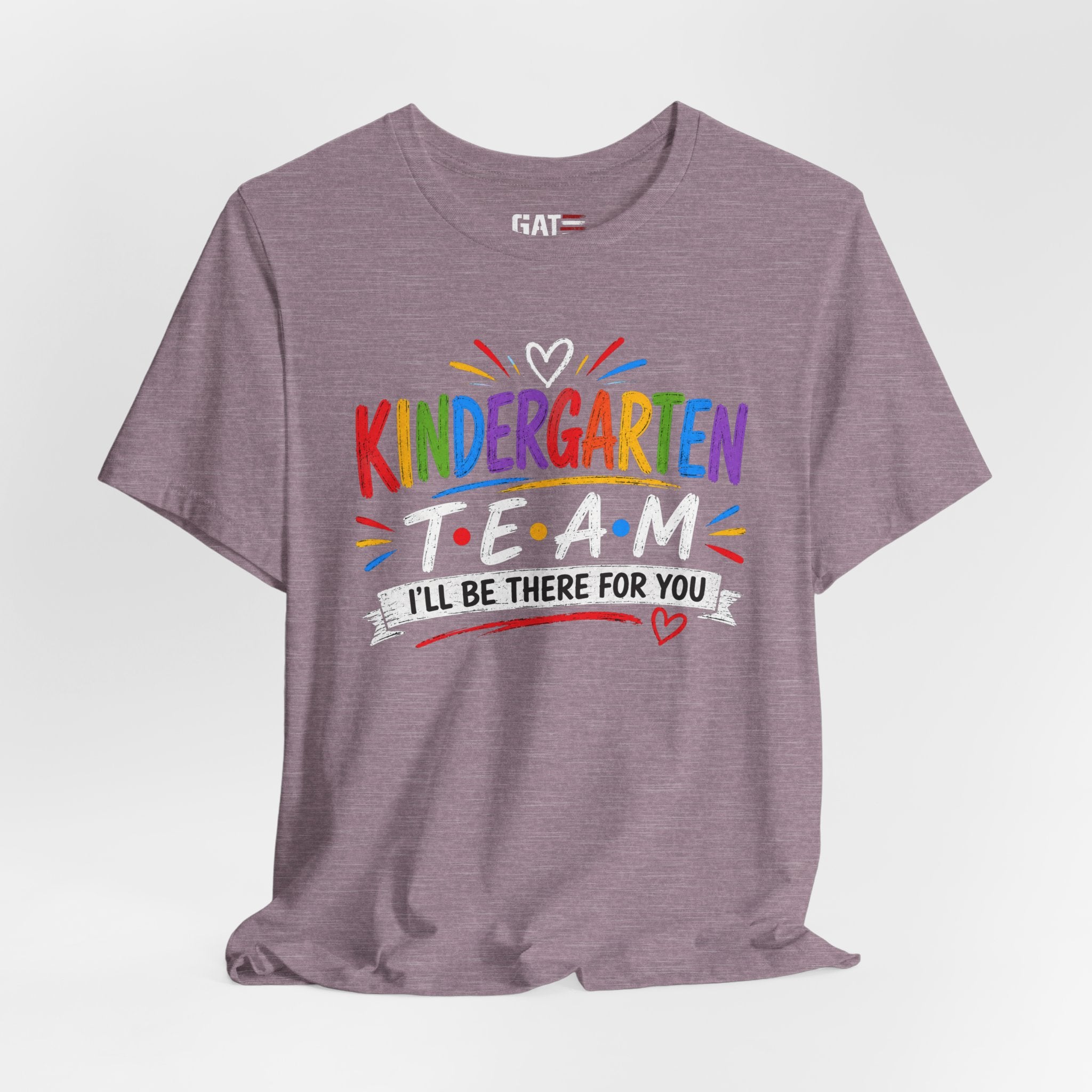 Kindergarten Team Tee, Teacher Squad Shirt, Color Dot Inspired Teacher Shirt, Grade Level Team Gift, School Staff Apparel, Friends Theme
