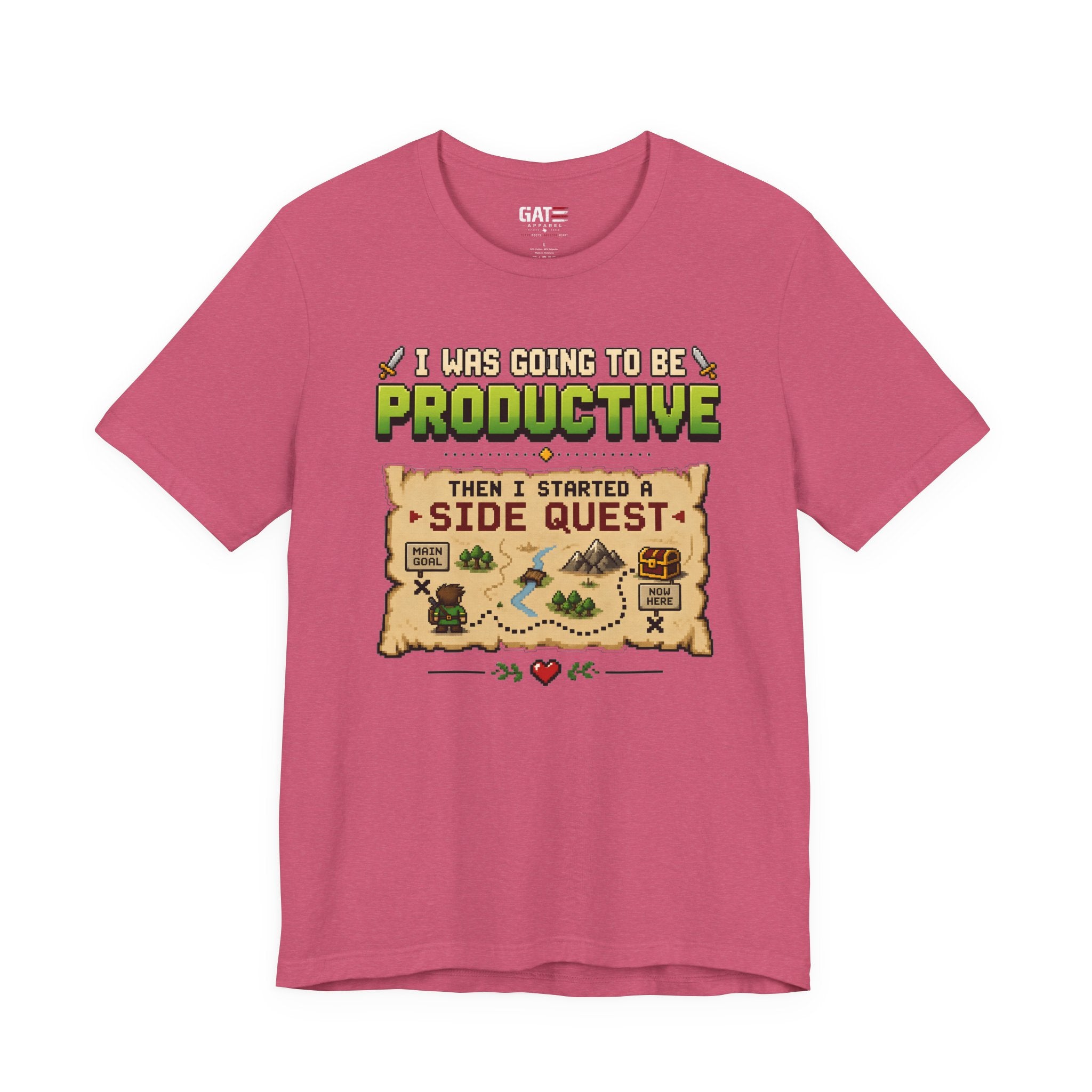 Side Quest Shirt | Retro Gaming Tee